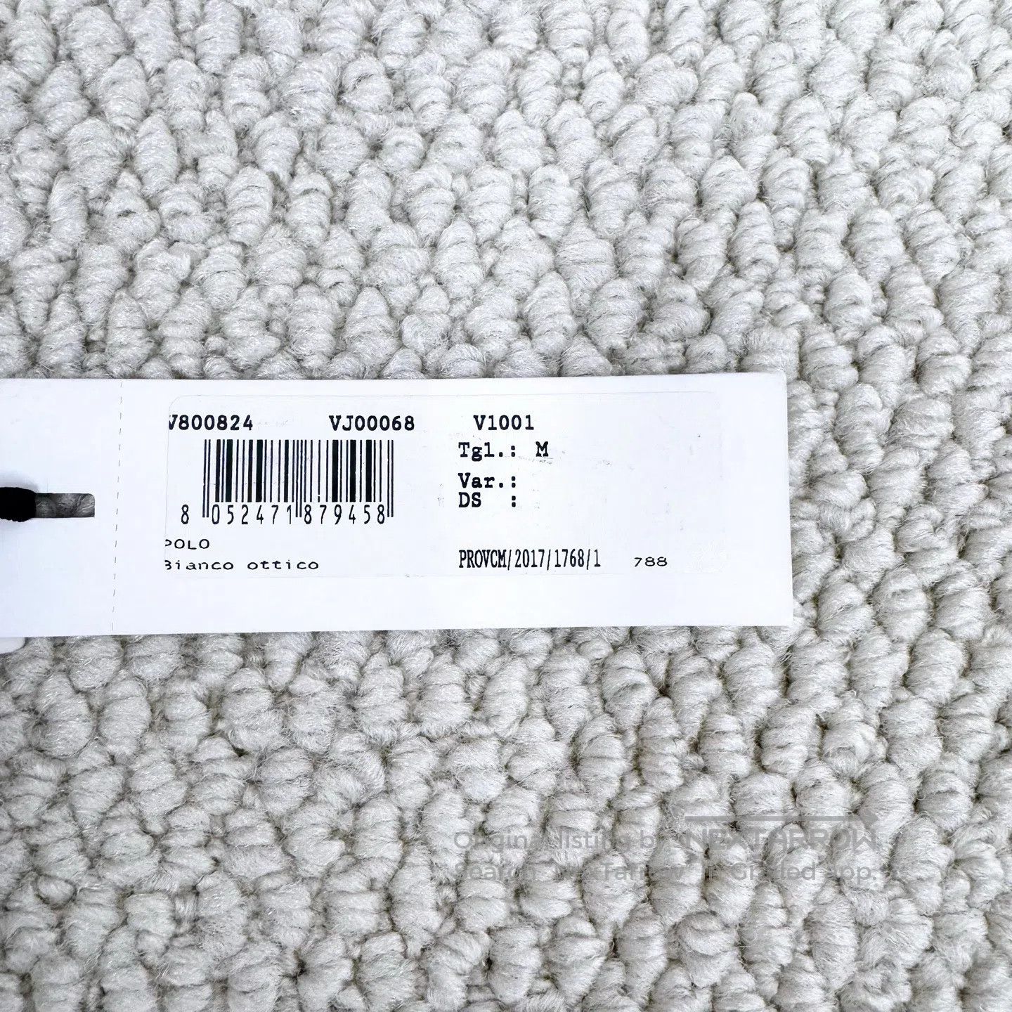 Versace Versace White Hem Medusa Metal Logo Side Geometric Logo Hi Size US M / EU 48-50 / 2 - 6 Thumbnail