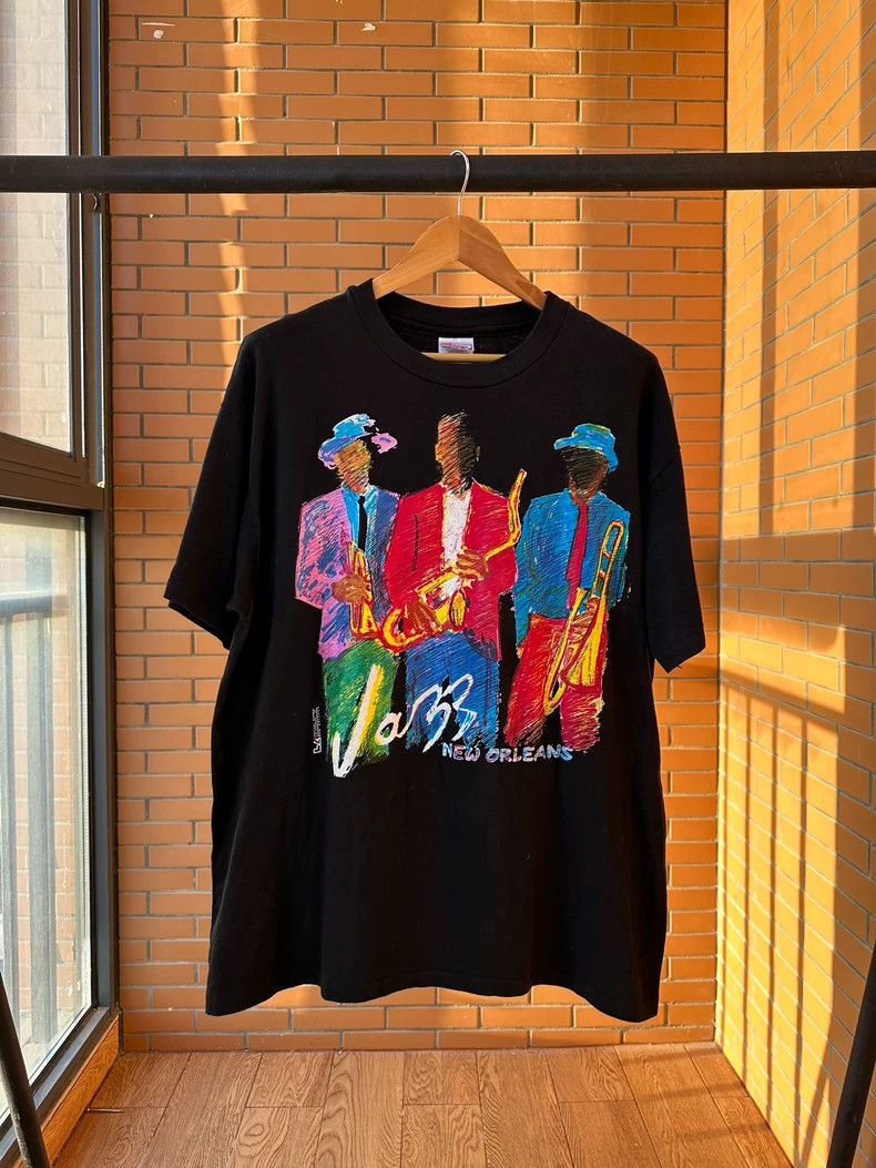 Vintage Tee 90s New Orleans 2505-Nextarrow Size US XL / EU 56 / 4 - 1 Thumbnail