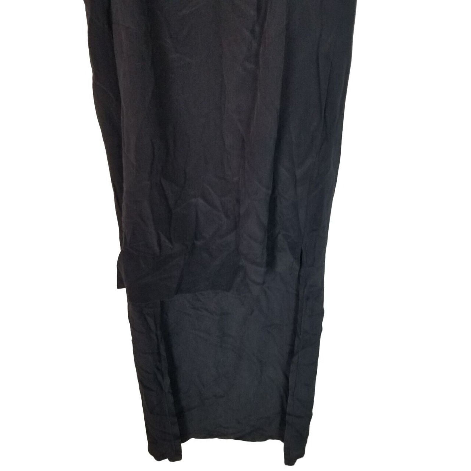 Bcbgmaxazria BCBGMaxAzria Womens Tamsyn 100% Silk Hi Low Dress Size XS Size S / US 4 / IT 40 - 4 Thumbnail