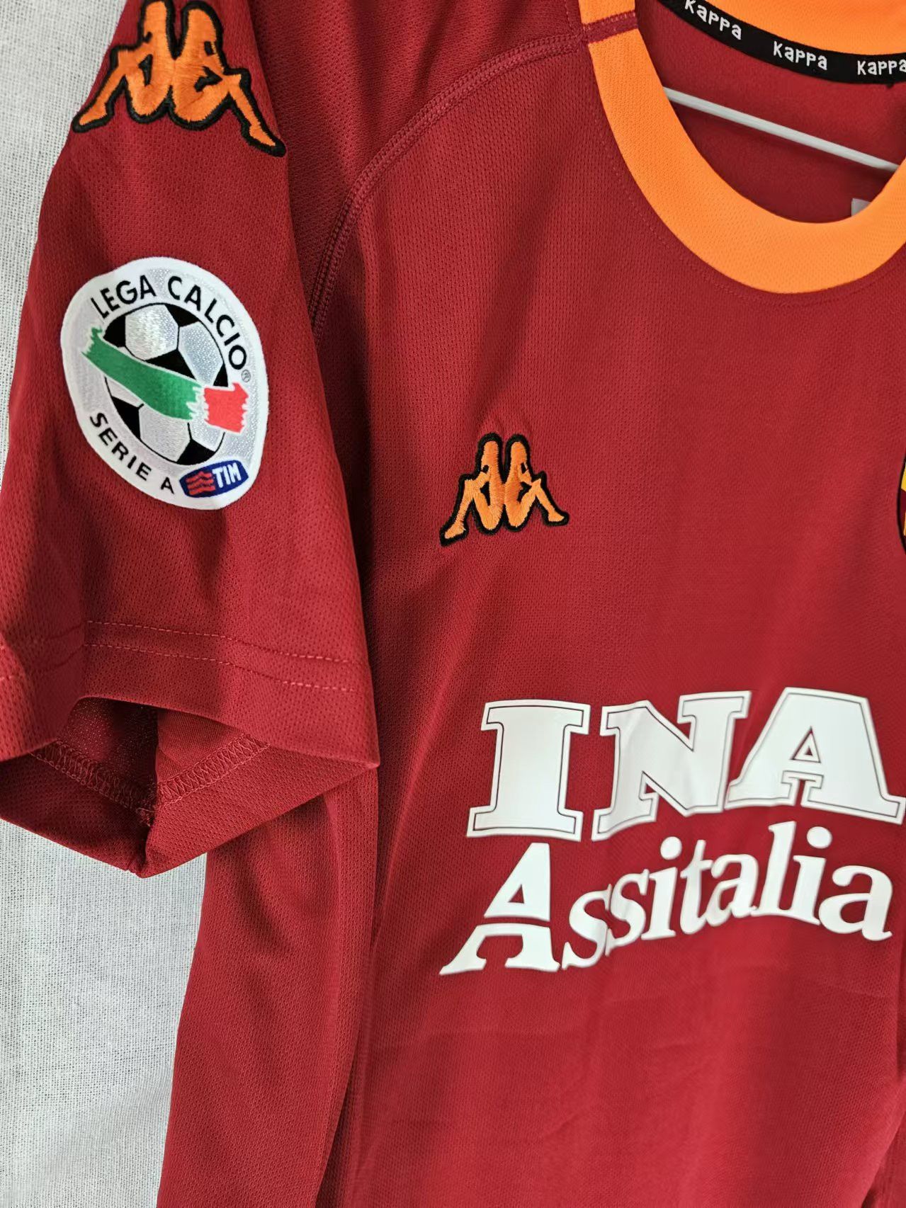 Other 2000 2001 Roma #10 Totti Jersey Size US L / EU 52-54 / 3 - 4 Thumbnail