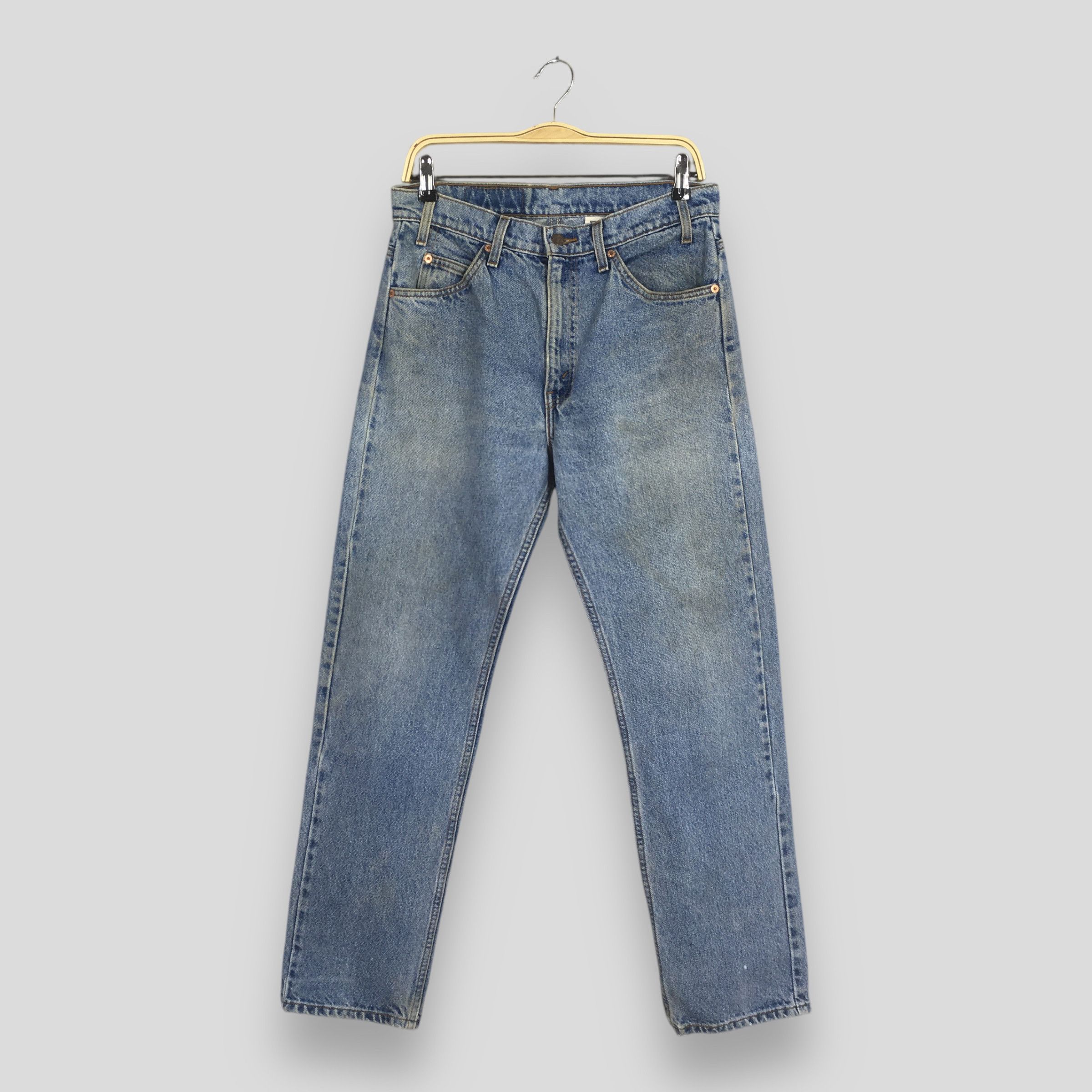 Levi's Size 30x29 Vintage Levi's 505 Stonewashed Blue Jeans Size US 30 / EU 46 - 1 Thumbnail