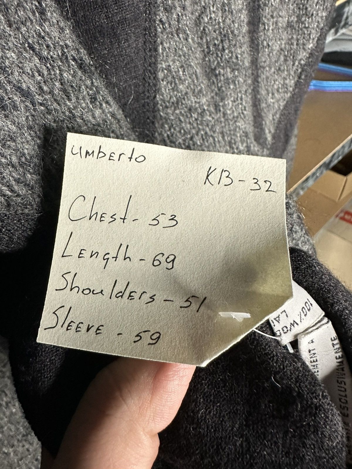 Other Umberto Ginocchetti Knit Wool Turtleneck Sweater Size 52 Size US L / EU 52-54 / 3 - 4 Thumbnail