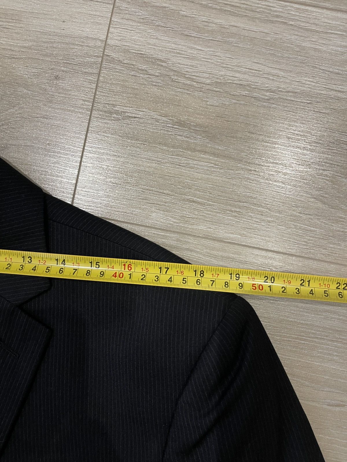 Vintage Biaggini classic suit black mens blazer + trousers 42R Size 42R - 20 Thumbnail