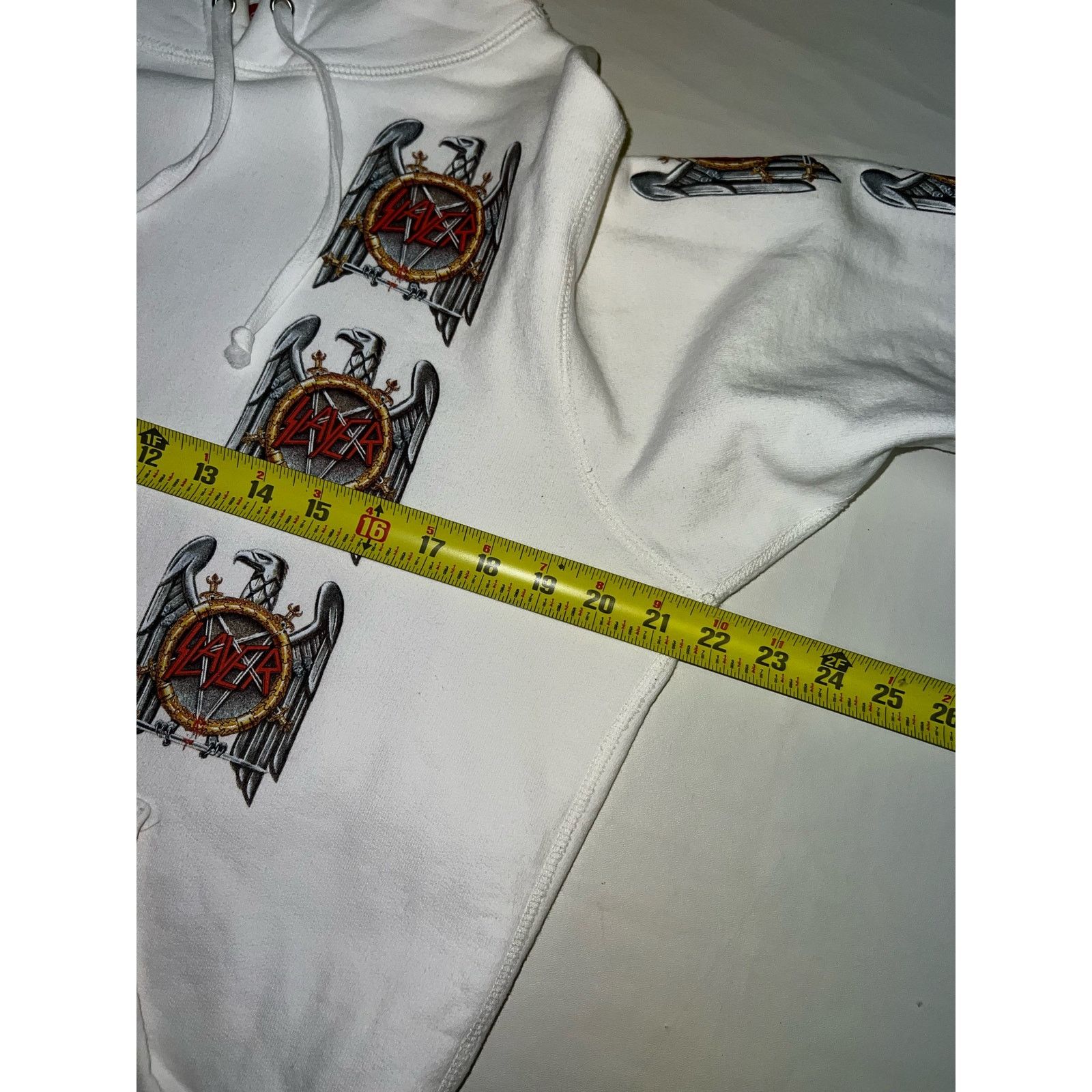 Supreme Supreme FW16 Slayer Eagle Hoodie Size US S / EU 44-46 / 1 - 7 Thumbnail