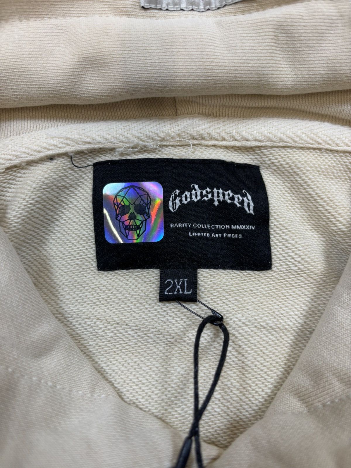 Godspeed Godspeed F.T.D. Hoodie, Bone Size US XXL / EU 58 / 5 - 6 Thumbnail