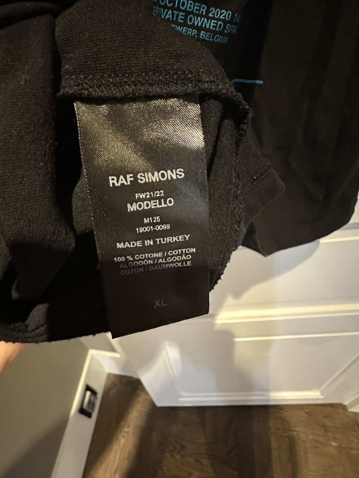 Raf Simons RAF Simons Ataraxia tee Size US XL / EU 56 / 4 - 6 Thumbnail