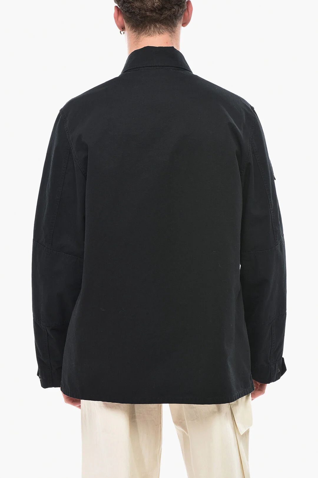 Balenciaga og1mm0426 Checked Ripstop Overshirt in Blue Size US M / EU 48-50 / 2 - 2 Thumbnail