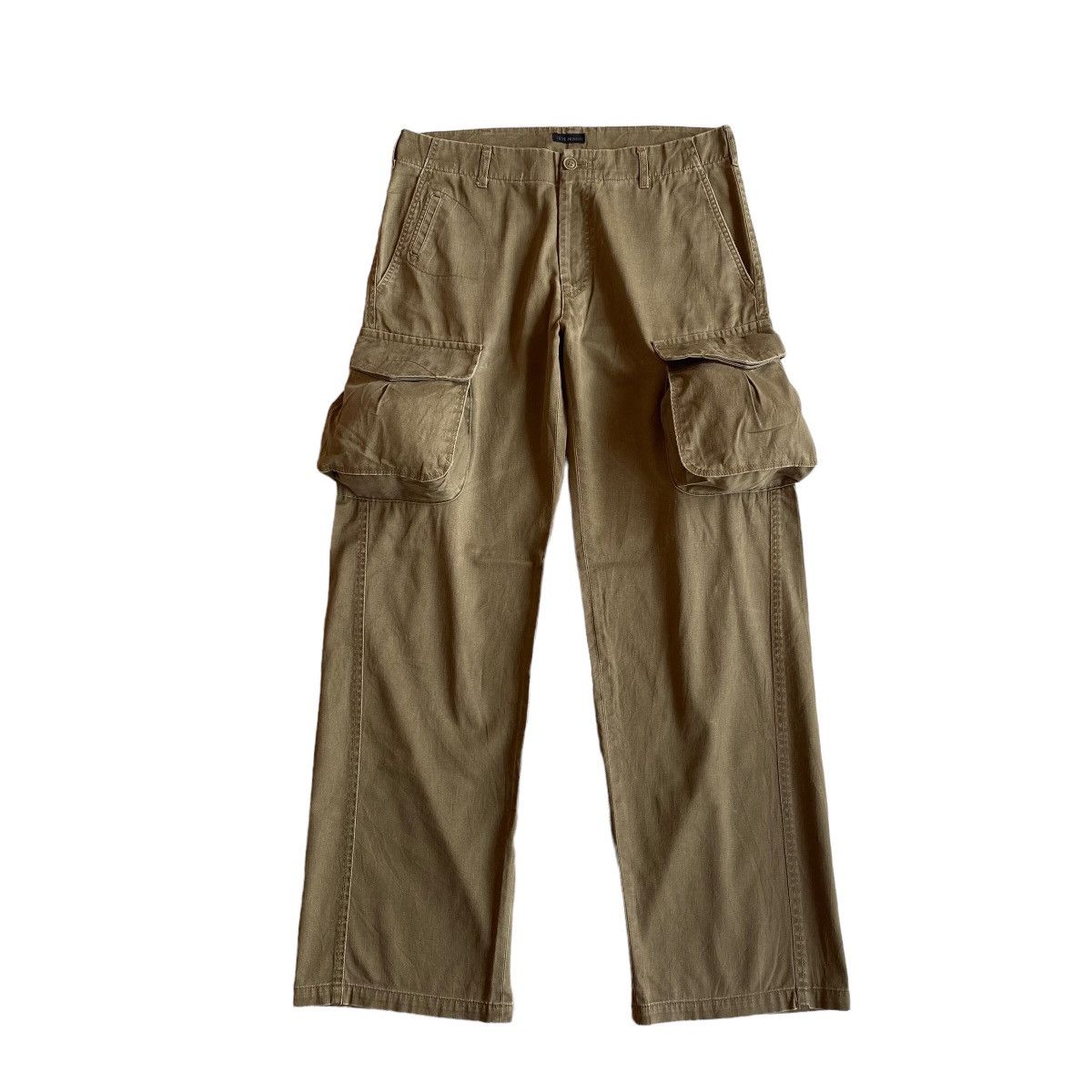 Issey Miyake Tete Homme 3D Pocket Cargo Pants Size US 33 - 1 Thumbnail