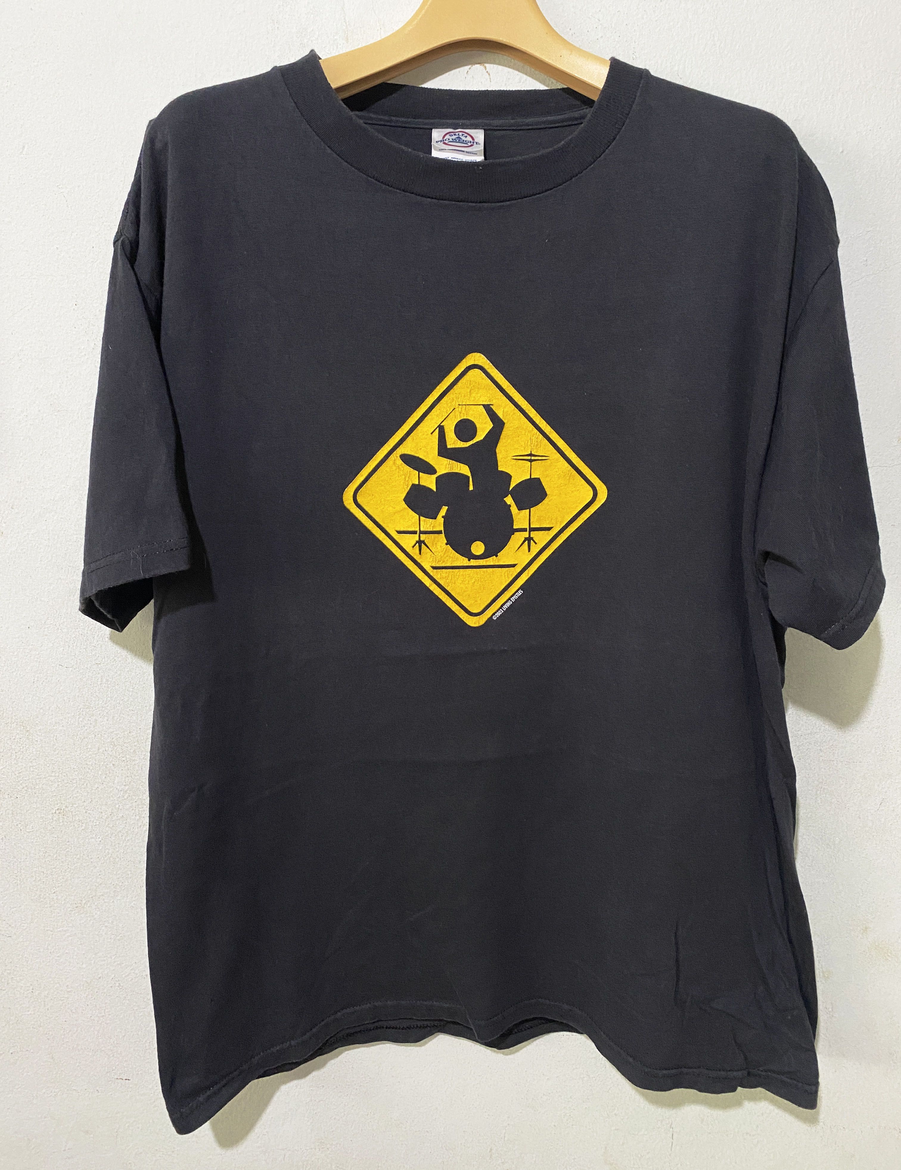 Band Tees × Vintage Vintage 2003 Drum Shirt Size US M / EU 48-50 / 2 - 1 Thumbnail