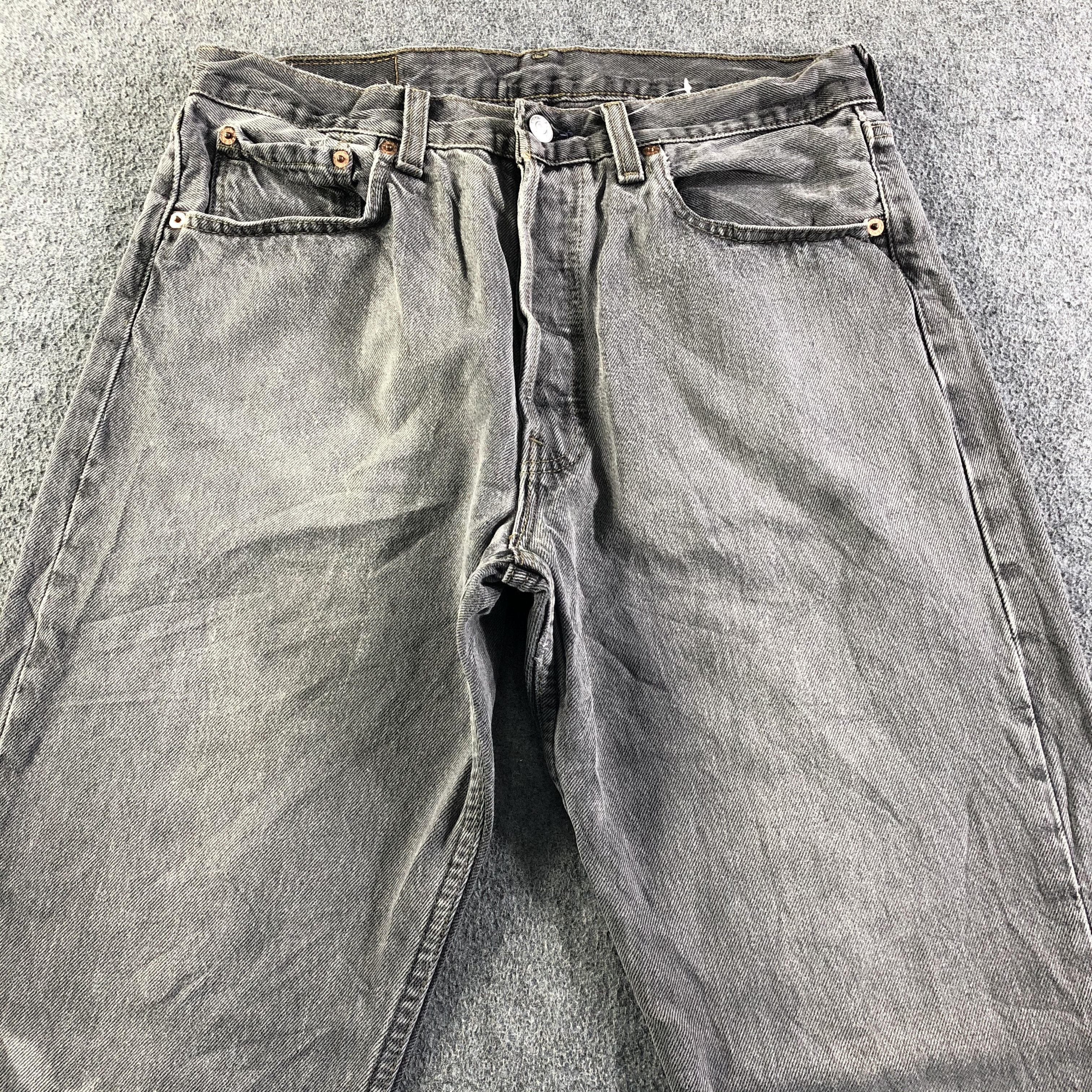 Levi's Vintage 90s Levis 501 Jeans-J4130 Size US 30 / EU 46 - 3 Thumbnail
