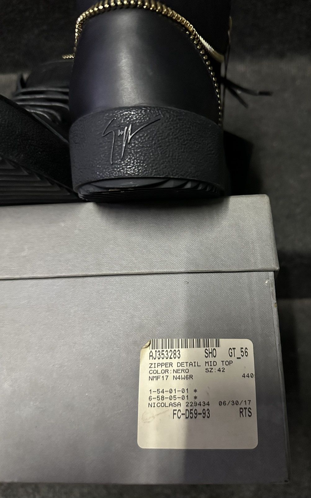 Giuseppe Zanotti Giuseppe Zanotti Mid Top Zipper Size US 9 / EU 42 - 6 Thumbnail