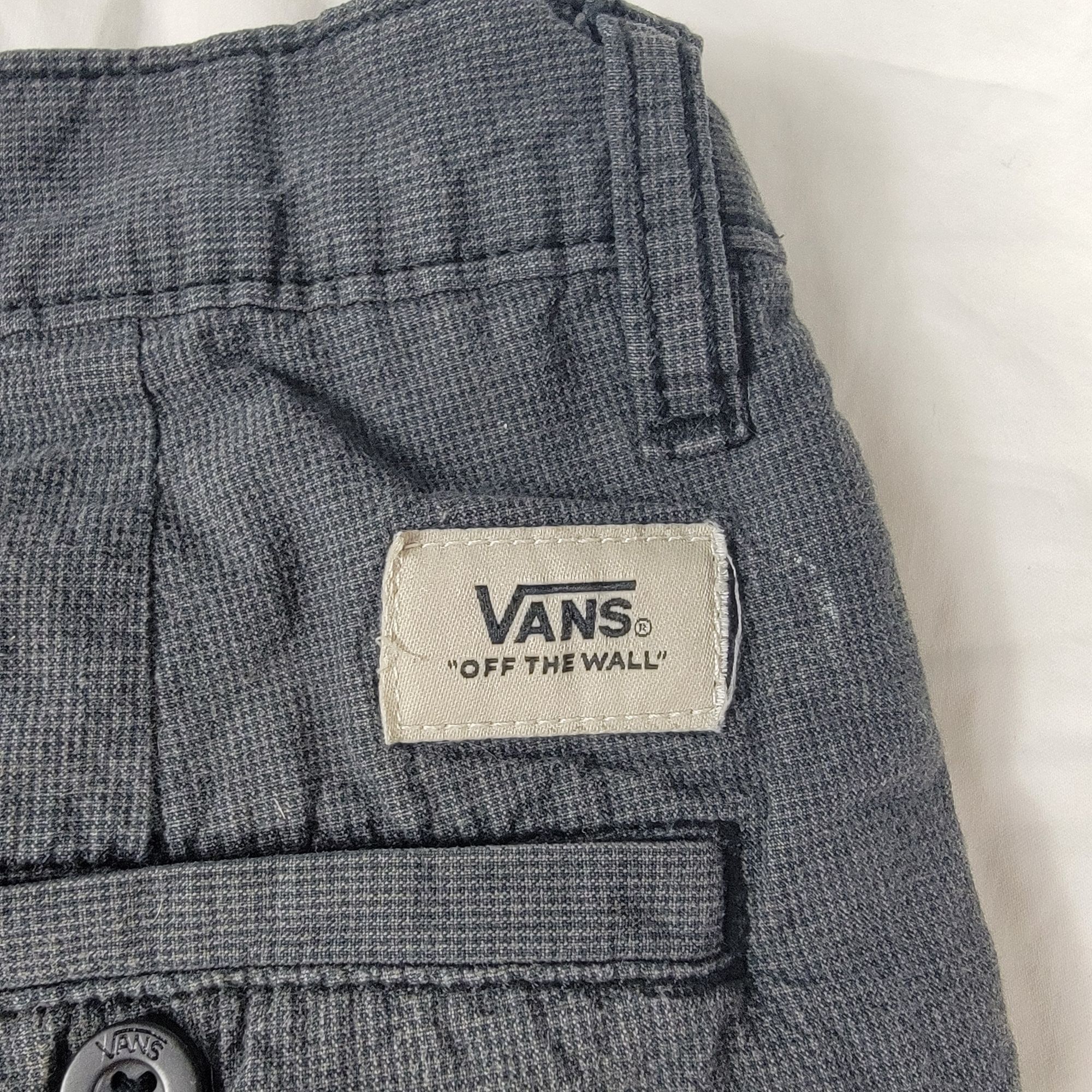 Vans Vans Mens Size 30 Gray Casual Shorts Outdoors Summer Beach H Size US 30 / EU 46 - 3 Thumbnail