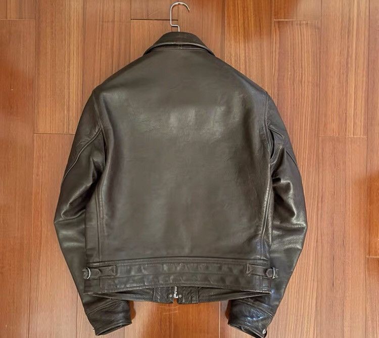 Freewheelers Freewheelers early boutique red-brown horseskin leather clo Size US M / EU 48-50 / 2 - 2 Thumbnail