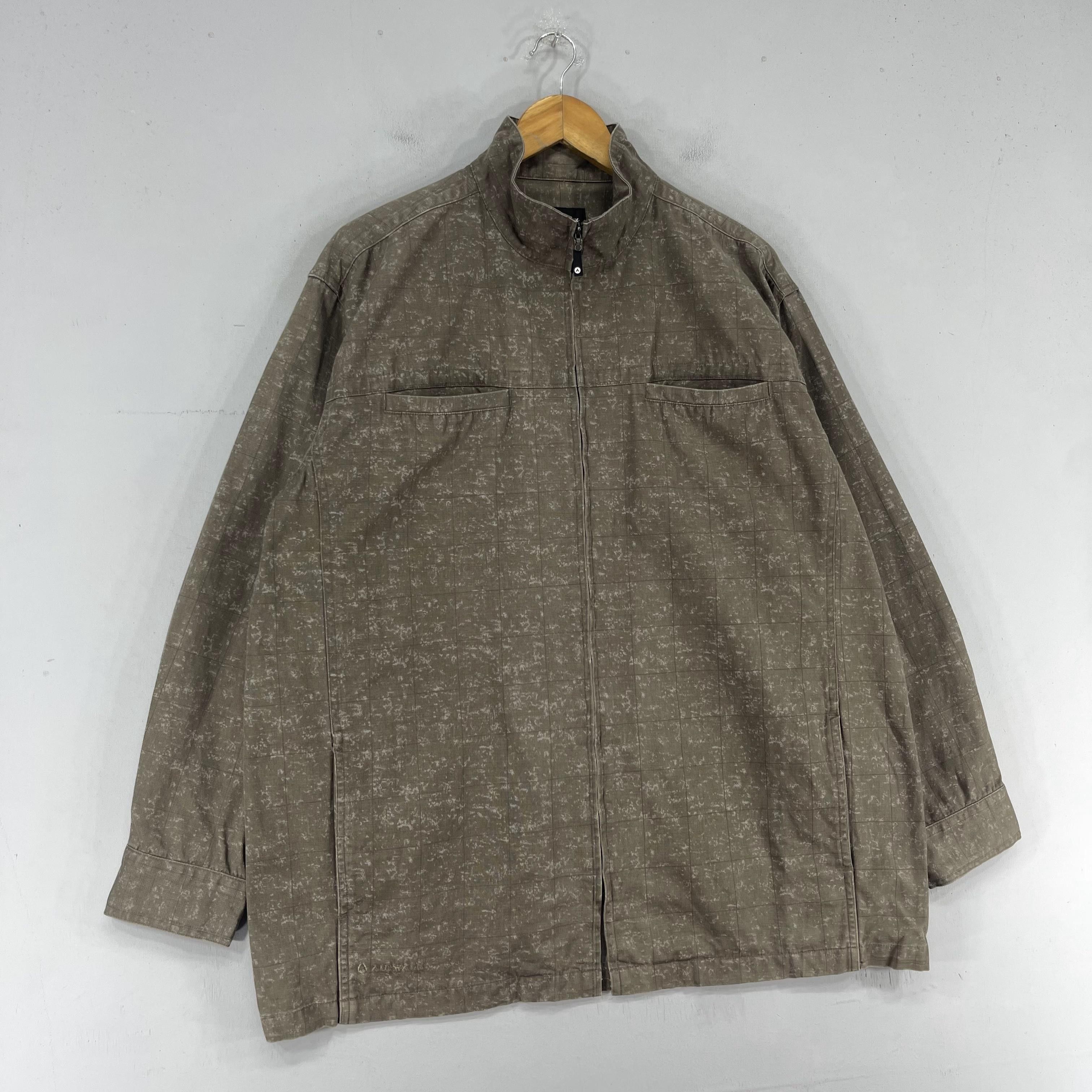Airwalk × Vintage Vintage AIRWALK Casual Style Stoned Washed Zip Up Jacket Size US XL / EU 56 / 4 - 3 Thumbnail
