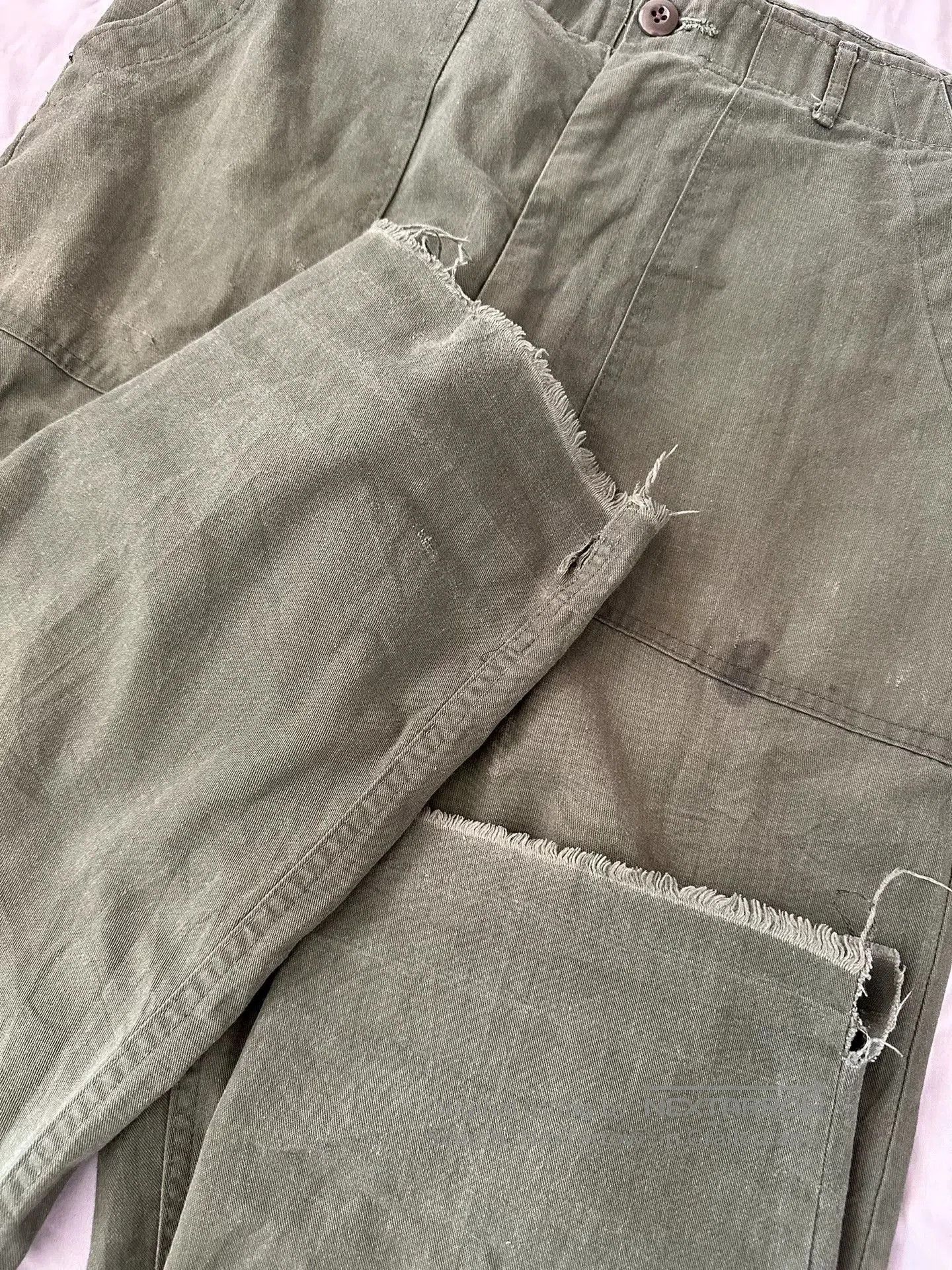 Vintage Vintage 60s OG107 Military Pants. Size US 33 - 4 Thumbnail