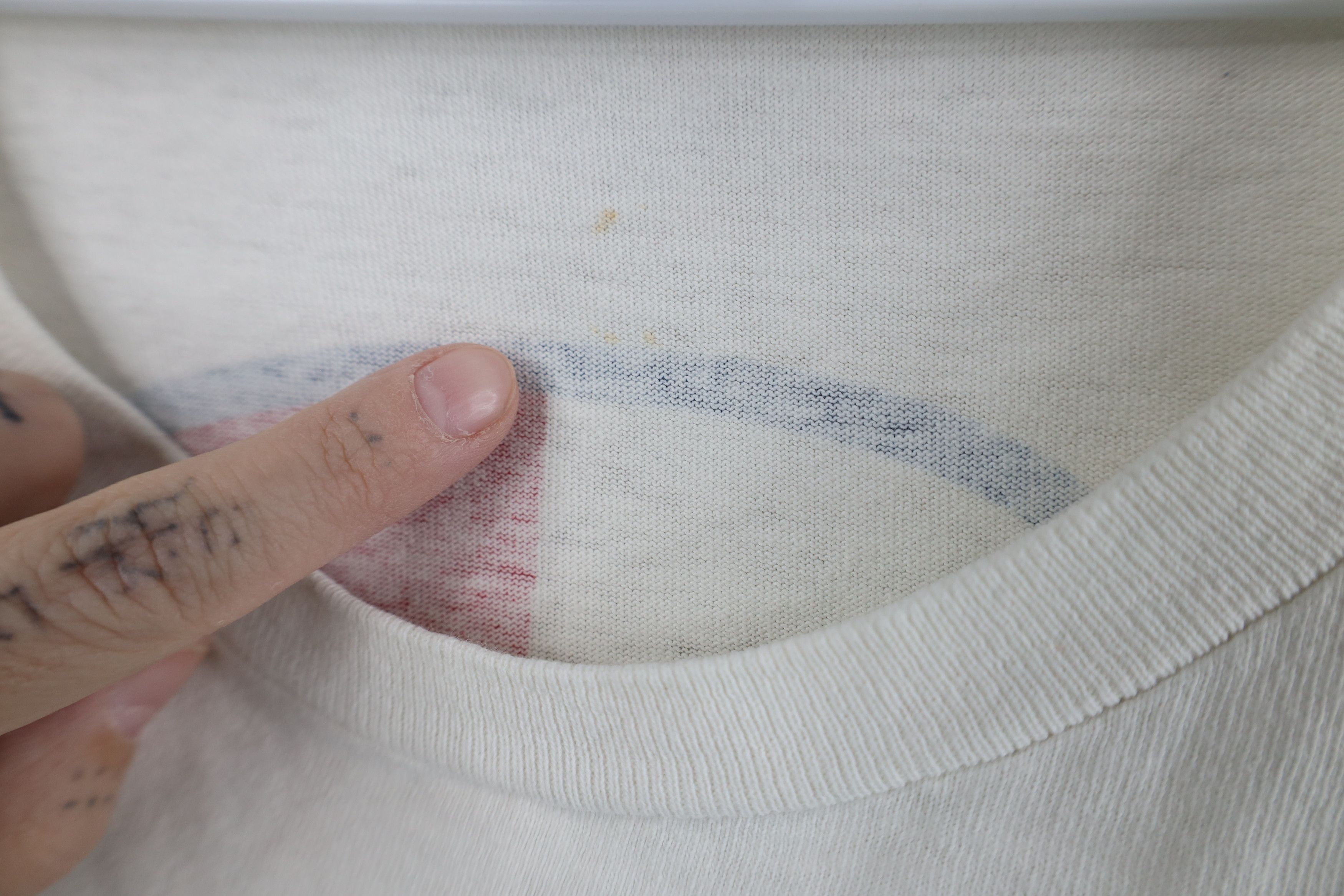 Vintage 90s Tommy Hilfiger Long Sleeve T-Shirt White USA