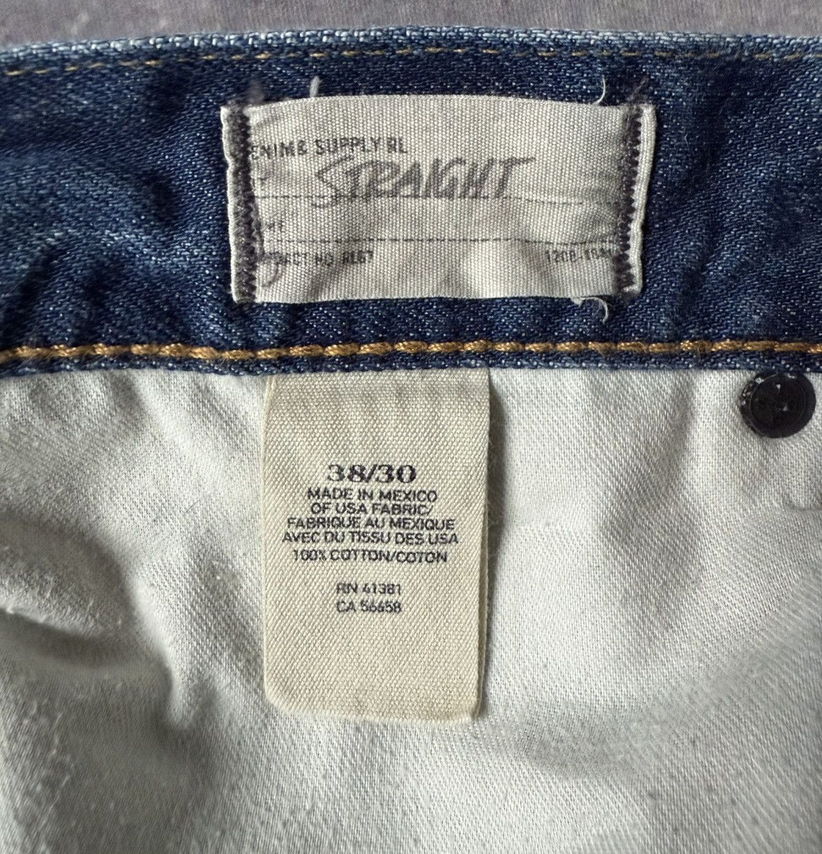 Denim & Supply Ralph Lauren Vintage Denim & Supply Ralph Lauren Jeans (38X30) Size US 38 / EU 54 - 7 Thumbnail