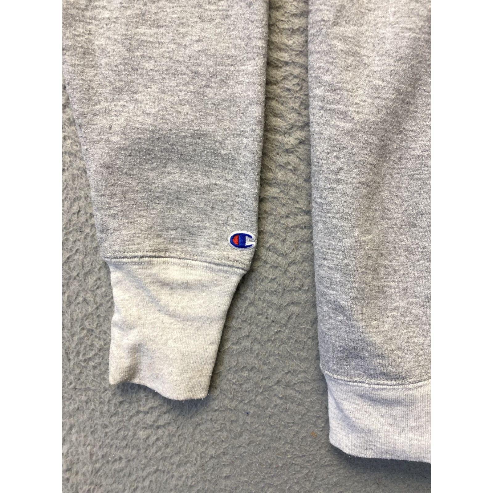 Champion Champion Sweatshirt Womens Gray Crewneck Pullover Big Logo Size Small Activewear Size S / US 4 / IT 40 - 7 Thumbnail