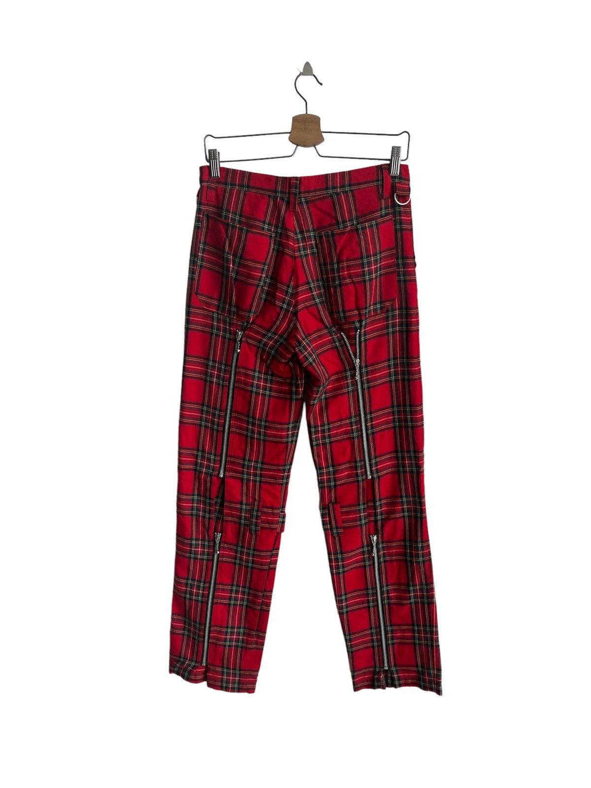 A.F.F.A. × Seditionaries × Vintage 1990s Harajuku YH Bondage Zipper Seditionaries Pants Size US 30 / EU 46 - 3 Thumbnail