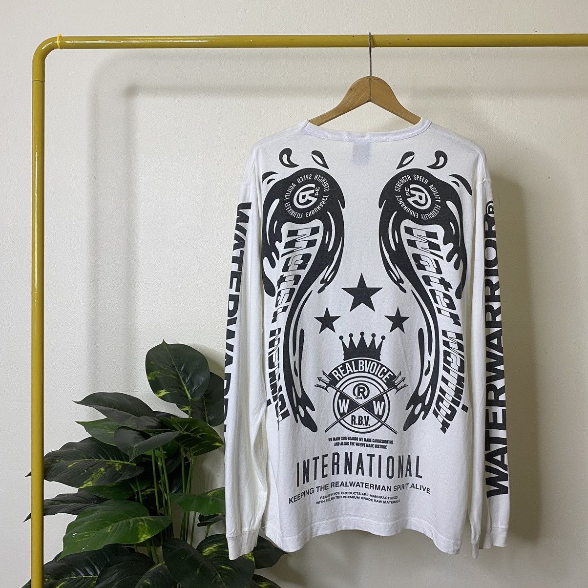 Affliction × Beauty Beast × Japanese Brand Real B Voice Affliction Design Cyber Grunge Gothic Punk LS Size US L / EU 52-54 / 3 - 1 Thumbnail