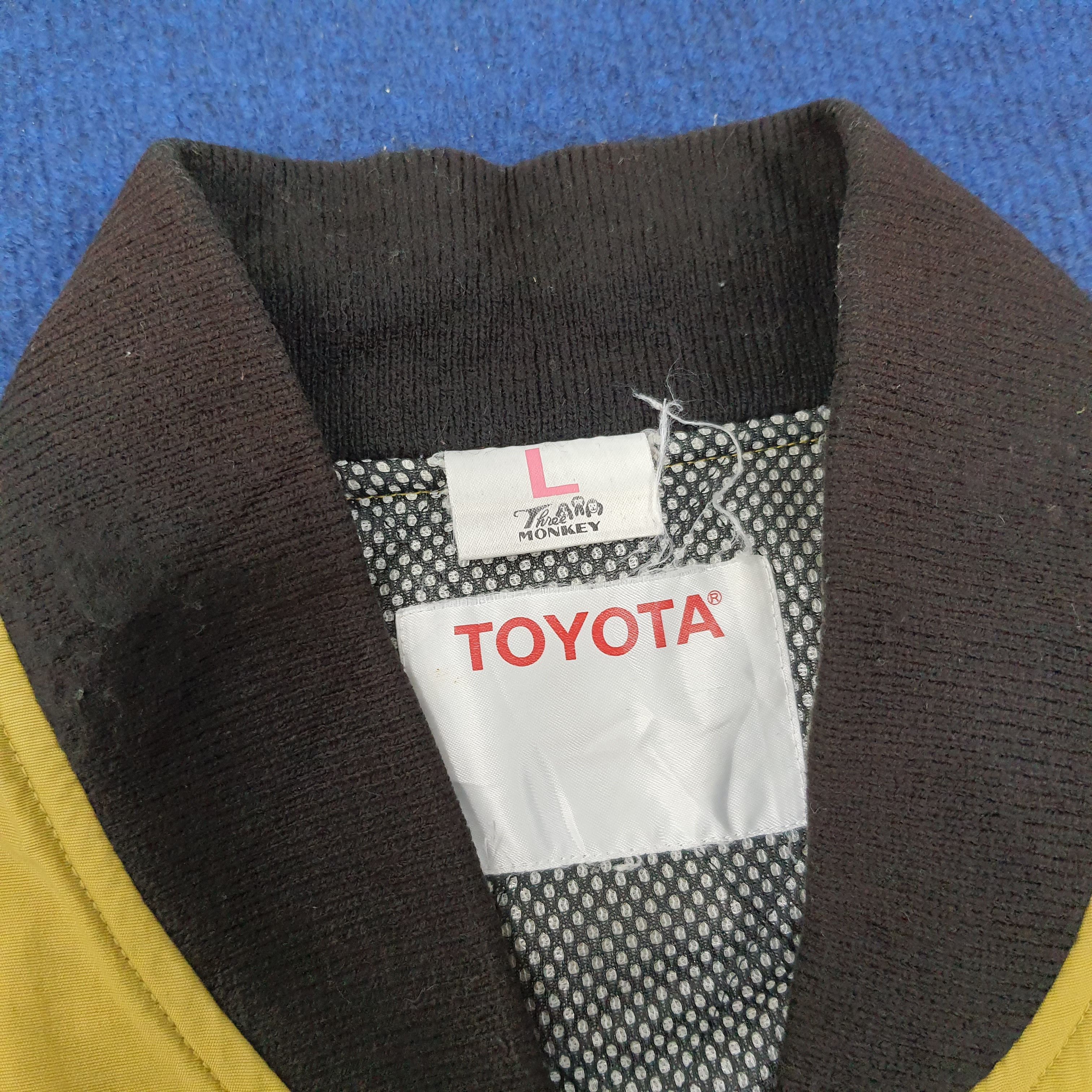 Japanese Brand × Vintage Vintage Toyota TRD Racing Team Motorsports Bomber Jacket Size US XL / EU 56 / 4 - 5 Thumbnail