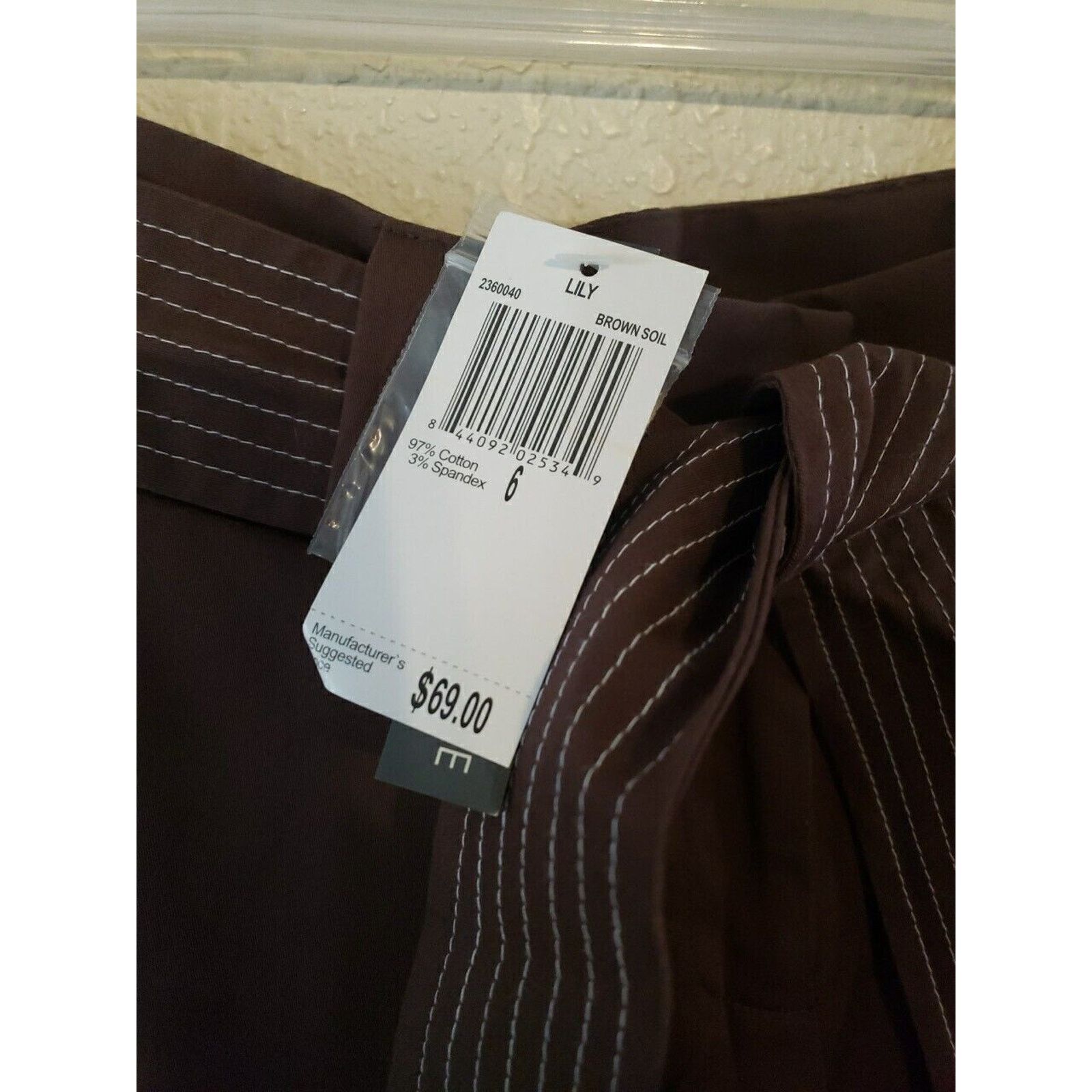 Other Chelsea Theodore Womens Size 6 Brown High Rise Shorts Size 28" / US 6 / IT 42 - 5 Thumbnail