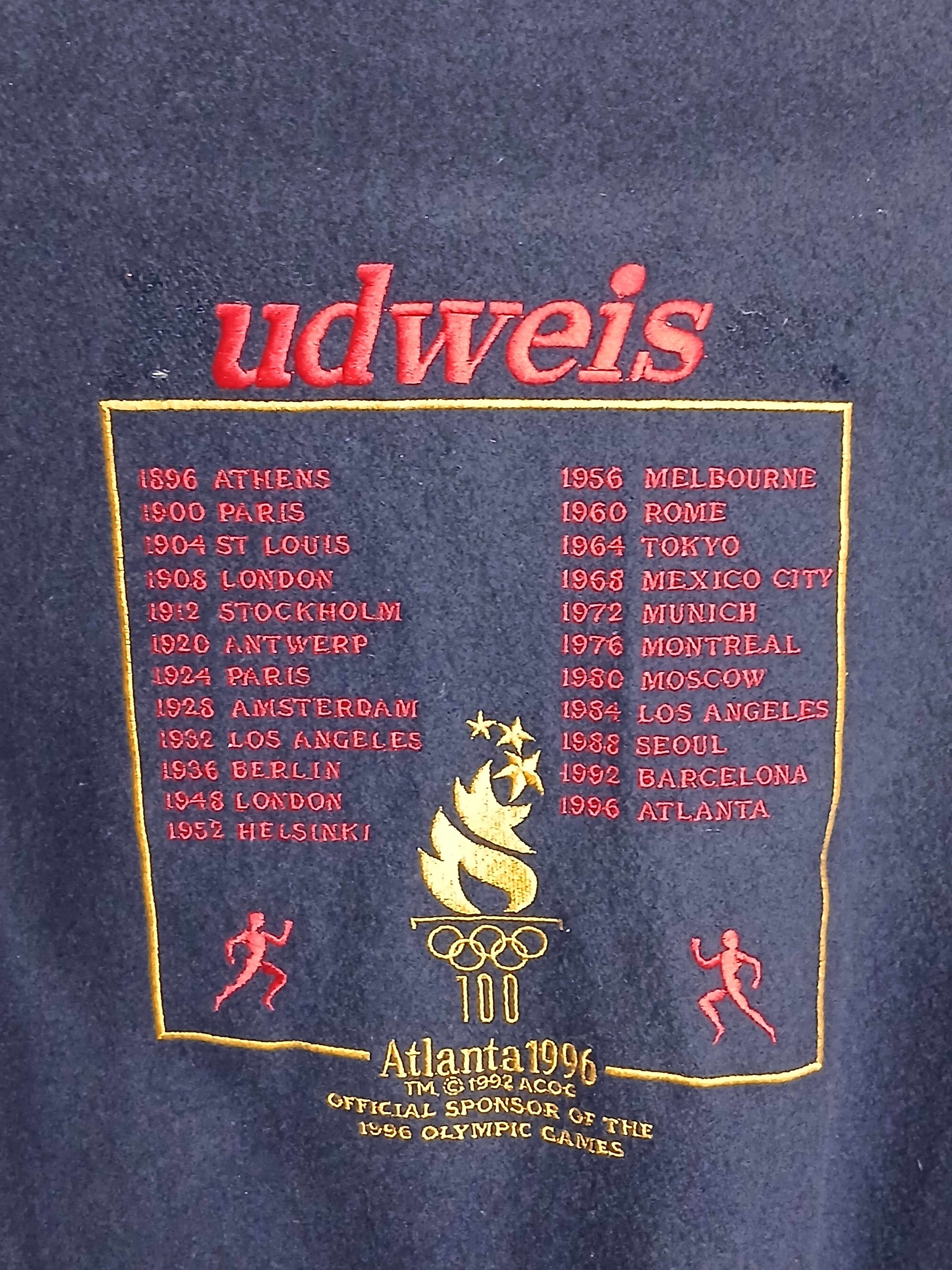 Budweiser × USA Olympics × Vintage Vintage 1996 Budweiser USA Atlanta Olympic Games Jacket Size US XL / EU 56 / 4 - 4 Thumbnail
