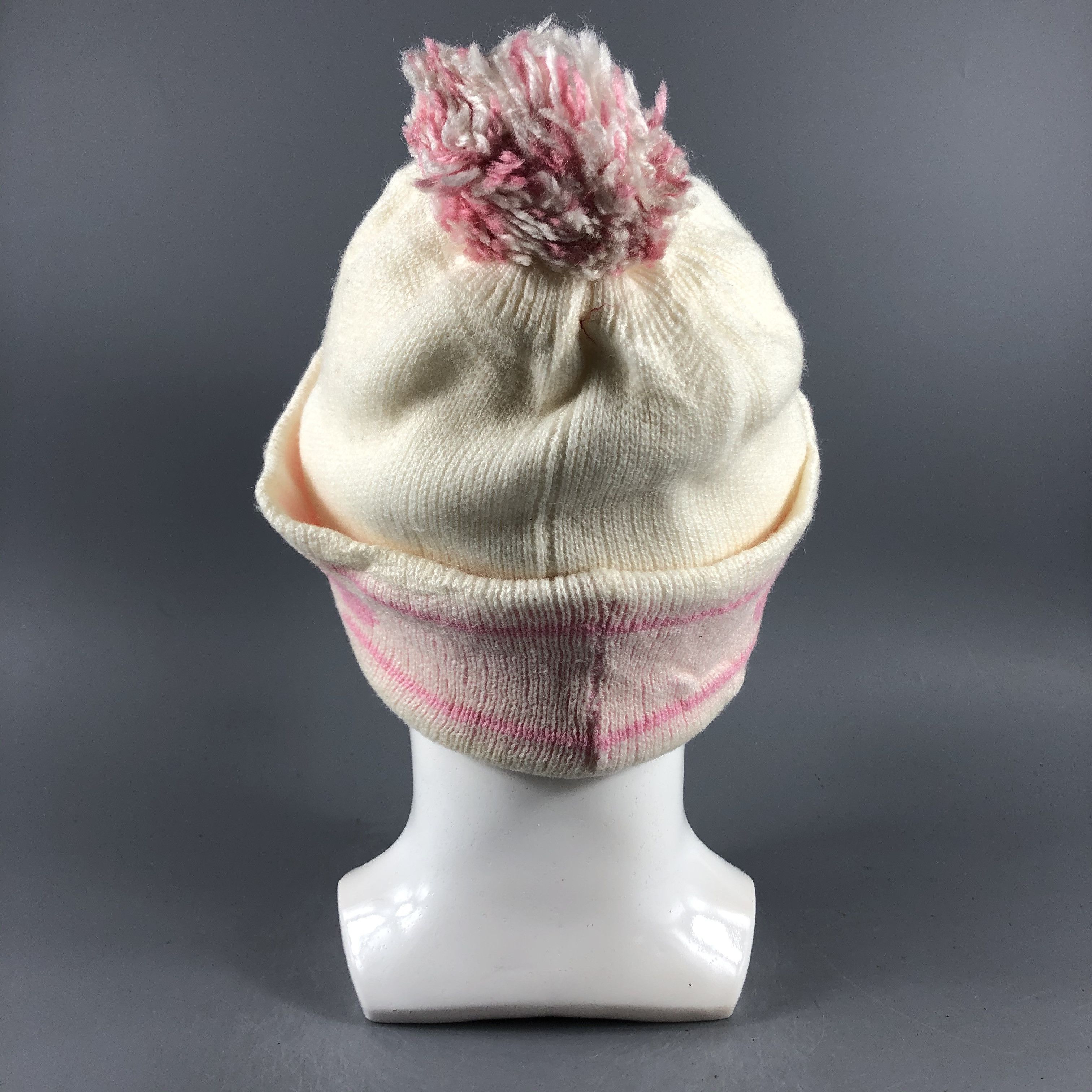 Mickey Mouse × Vintage Womens Mickey Mouse Beanie Snow Hat Snow Cap -D385 Size ONE SIZE - 3 Thumbnail