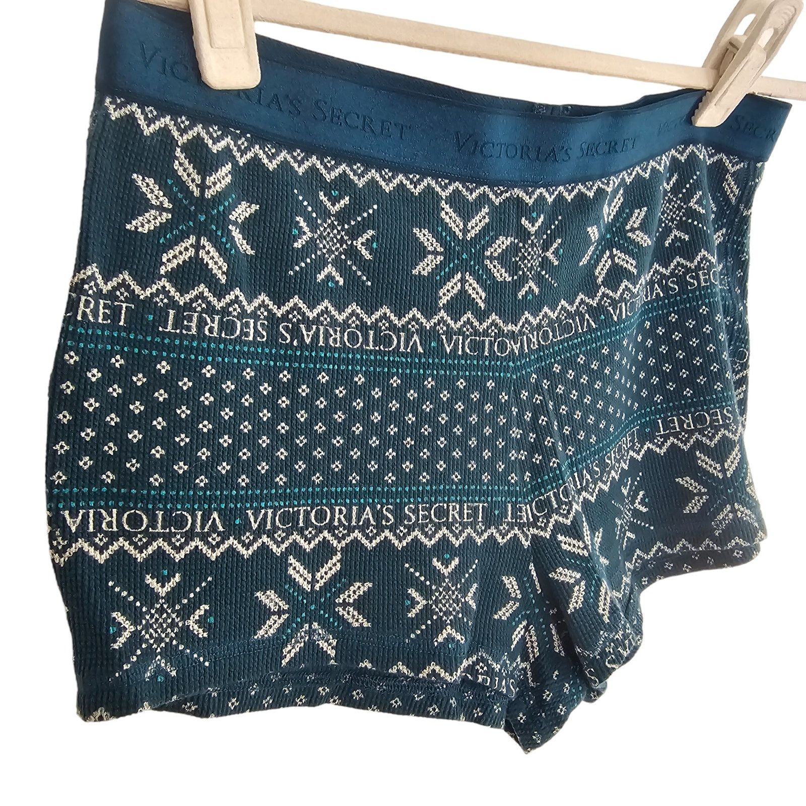 Victoria's Secret Victorias Secret Womens Nordic Fair Isle 2Pc Pajama Set Size 30" / US 8 / IT 44 - 12 Thumbnail