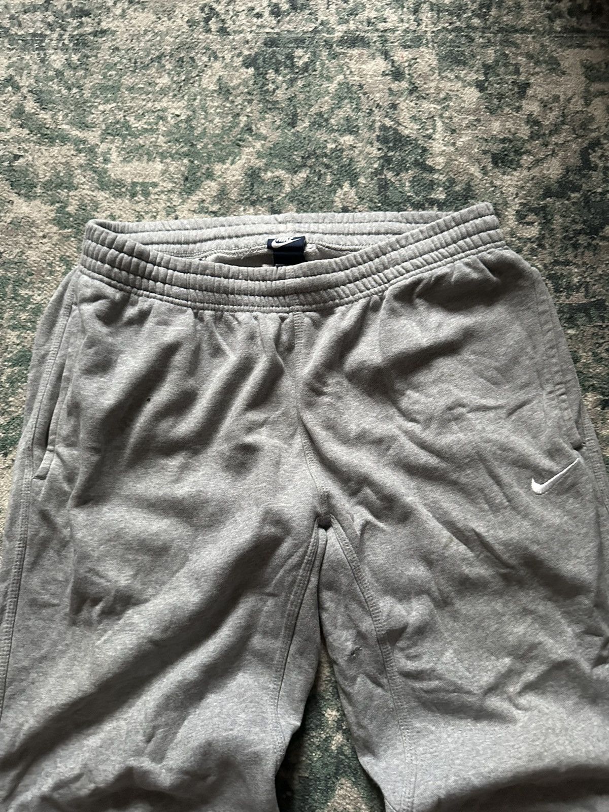 Nike VINTAGE NIKE SWOOSH COTTON BAGGY SWEATPANTS M Size US 32 / EU 48 - 2 Thumbnail