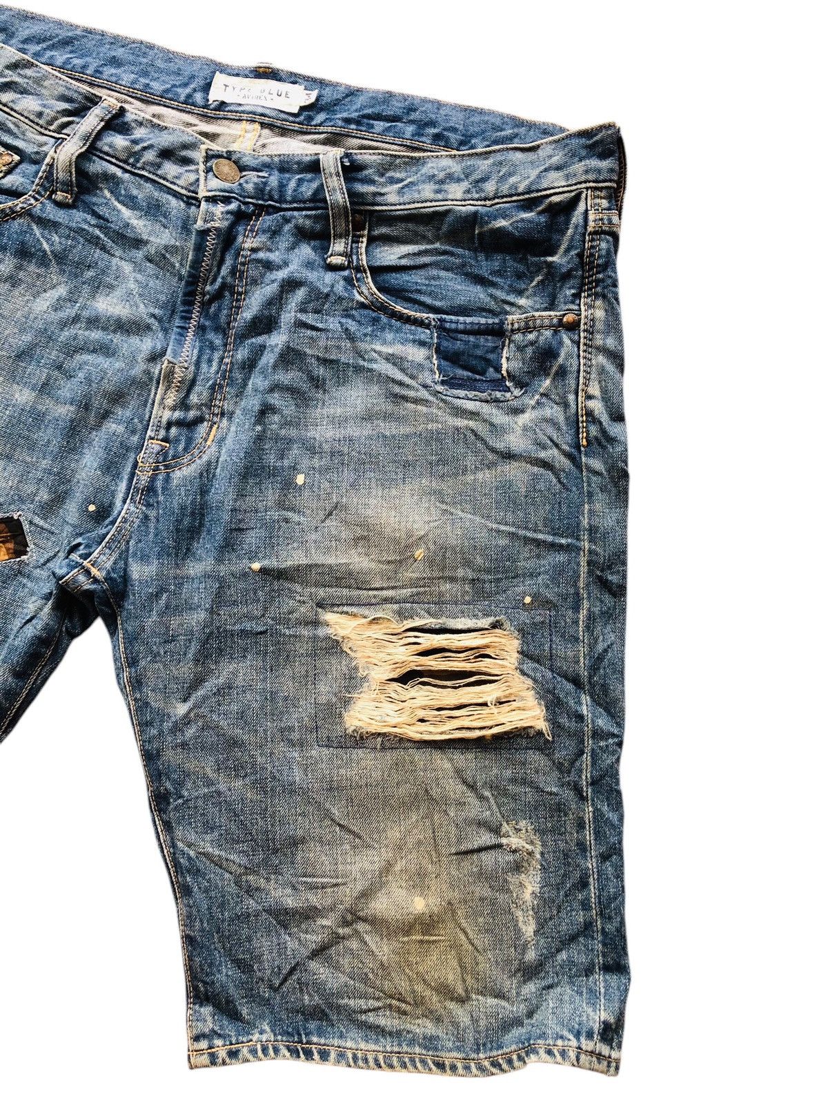 Avirex Avirex distressed patchwork short denim Size US 34 / EU 50 - 3 Thumbnail