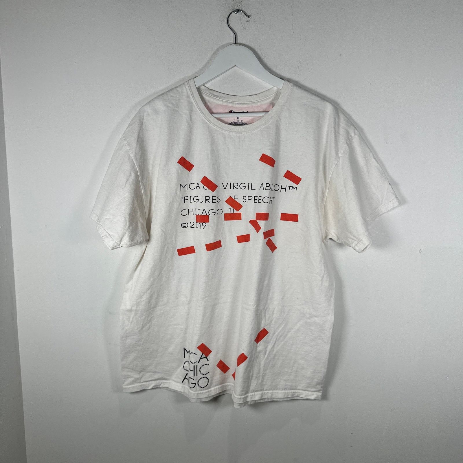 Virgil Abloh xChampion MCA Figures Of Speech Graphic T-Shirt