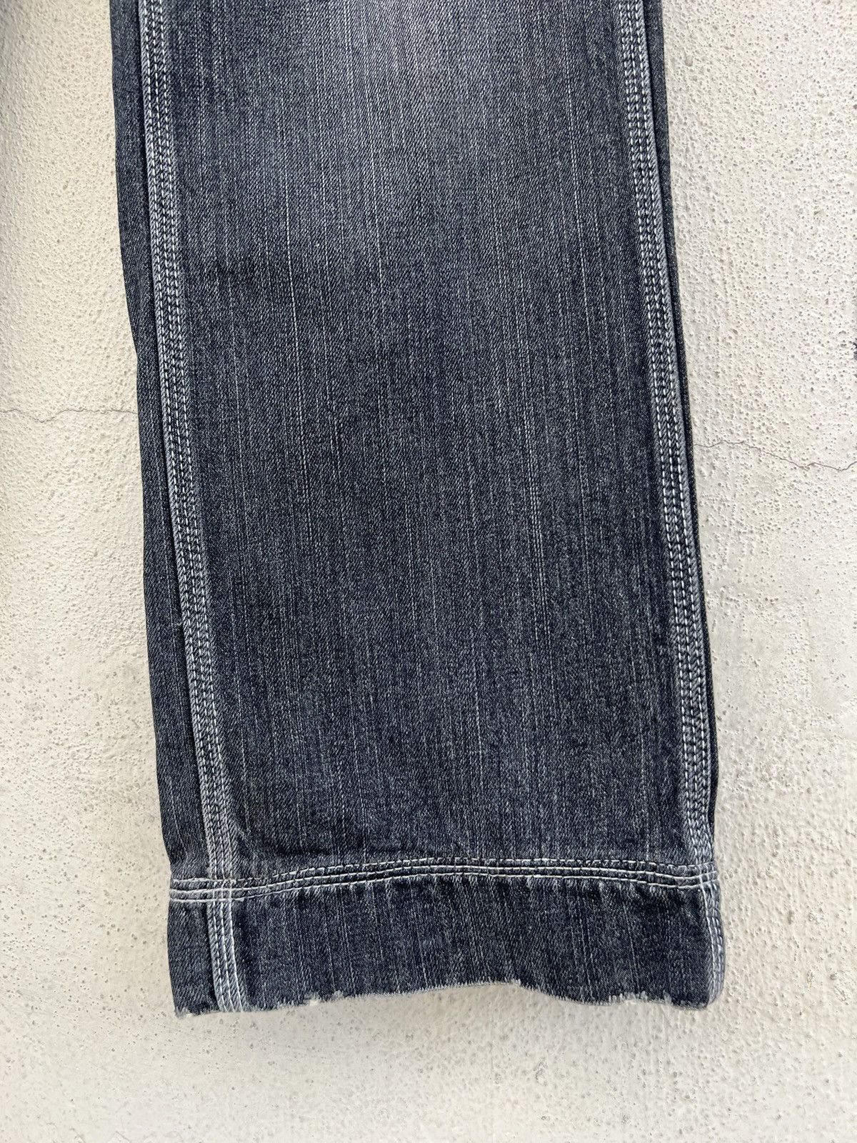 FACTOTUM Vintage Factotum Japan Distressed Fade Denim Work Pant Size US 30 / EU 46 - 15 Thumbnail