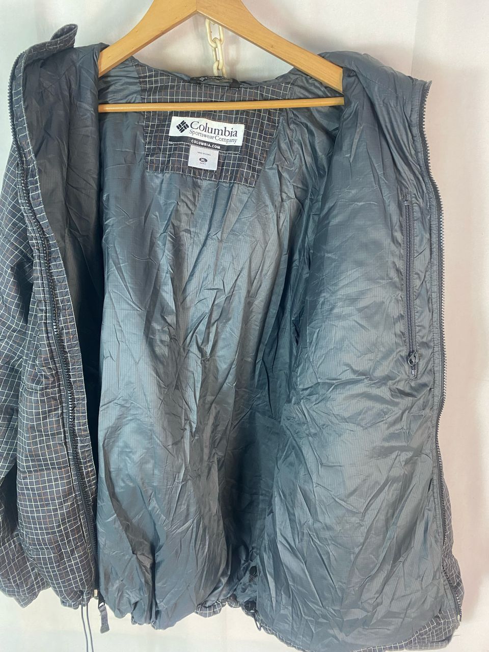 Columbia Colombia down puffer hoodie zipper jacket Size US XL / EU 56 / 4 - 8 Thumbnail