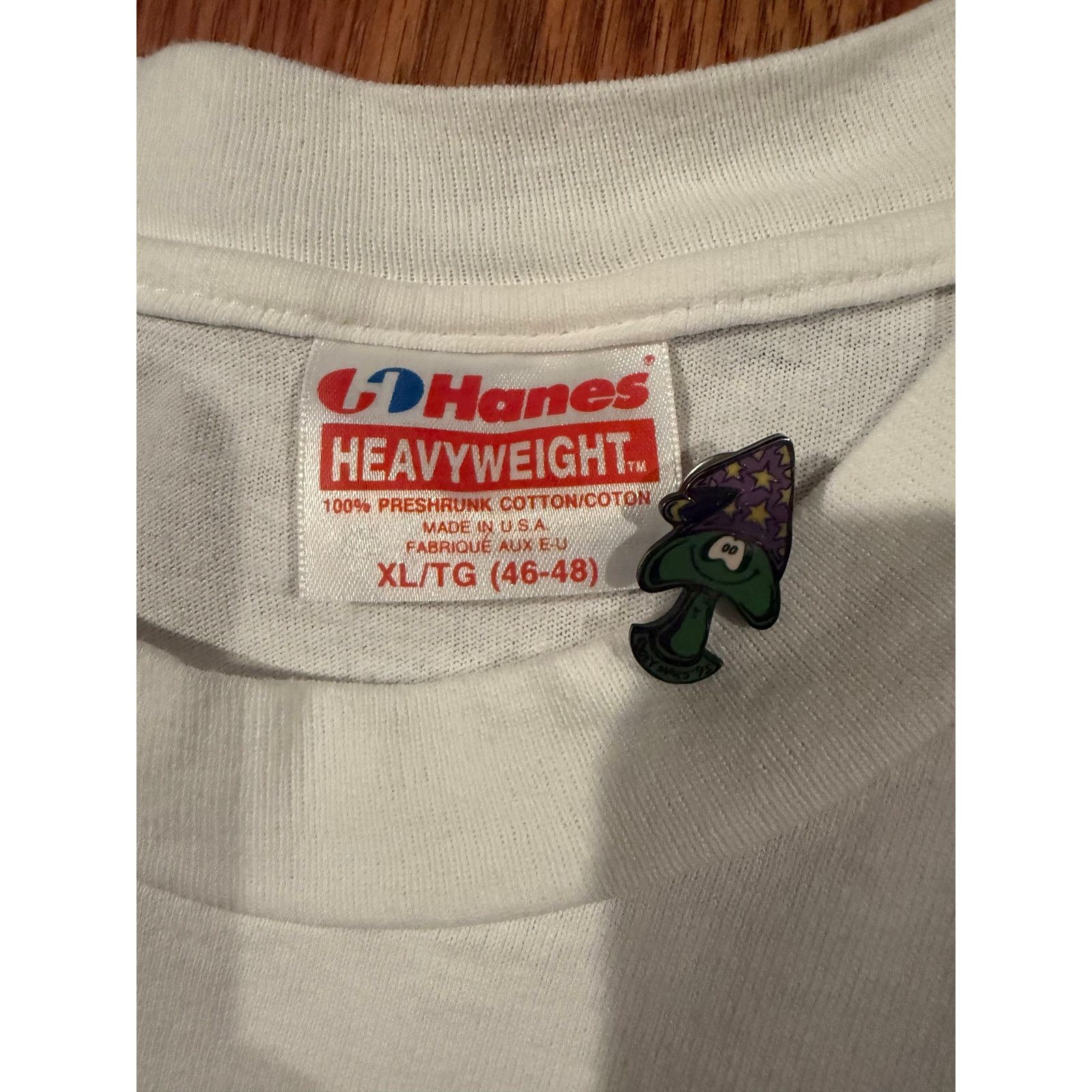 Hanes True vintage Rock N Roll Warrior white XL Size US M / EU 48-50 / 2 - 3 Thumbnail