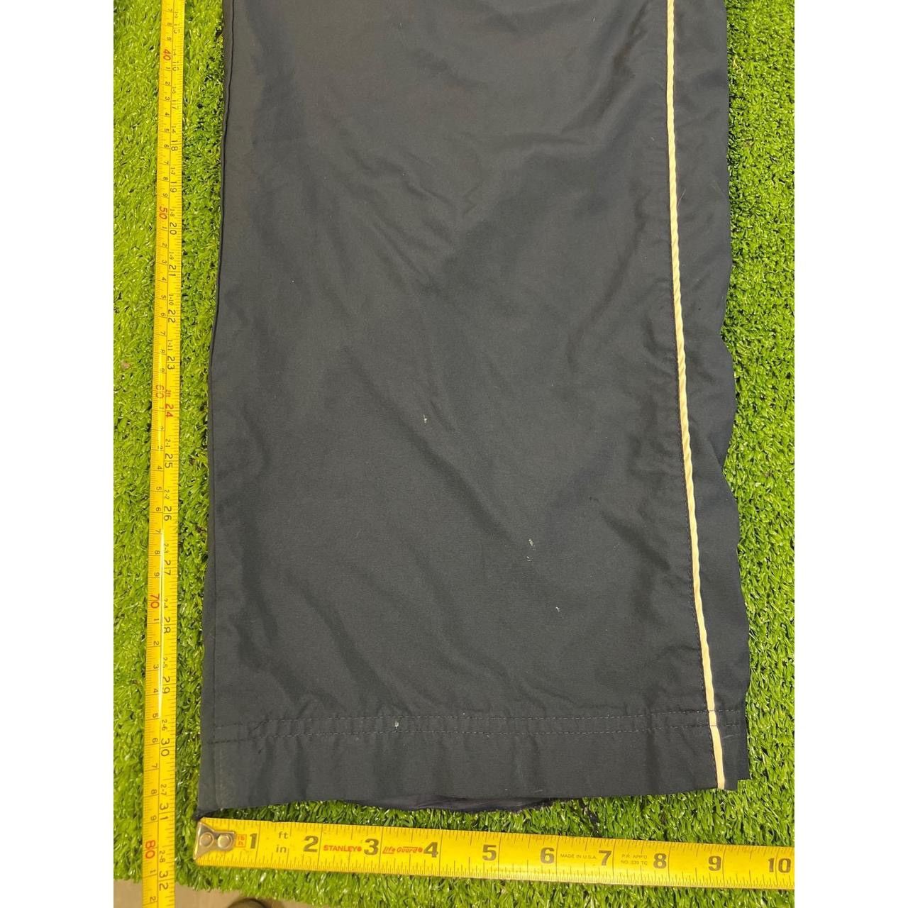Nike Vintage Nike Baggy Swooshie Track Pants Mens XL Navy Blue Size US 32 / EU 48 - 4 Thumbnail