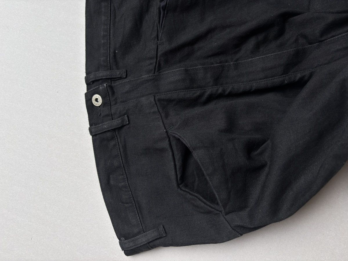 Japanese Brand NO ID drop croth split flare jeans Size US 28 / EU 44 - 4 Thumbnail