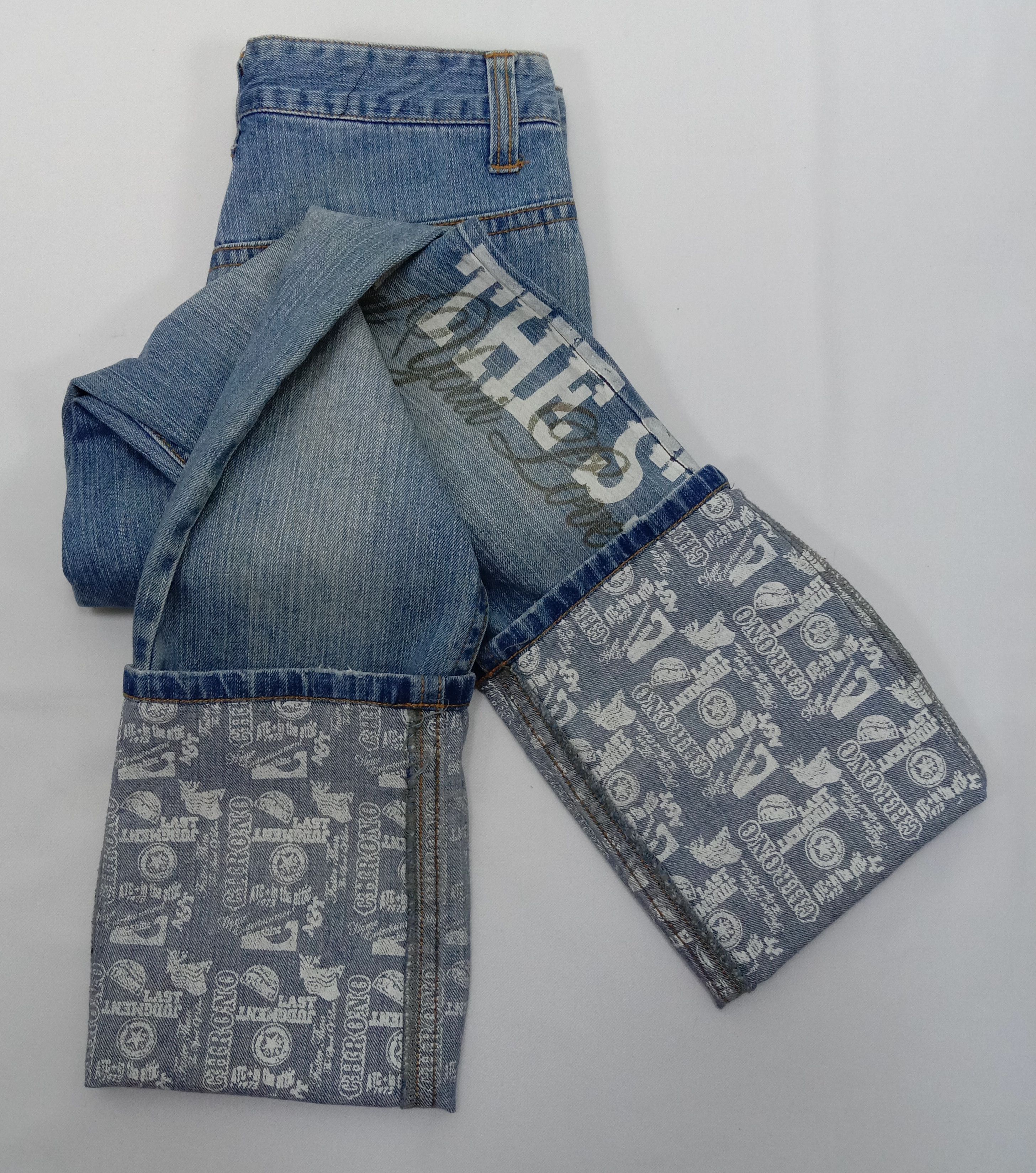 In The Attic Vintage In The Attic Patched Surf Style Jeans Size US 30 / EU 46 - 14 Thumbnail