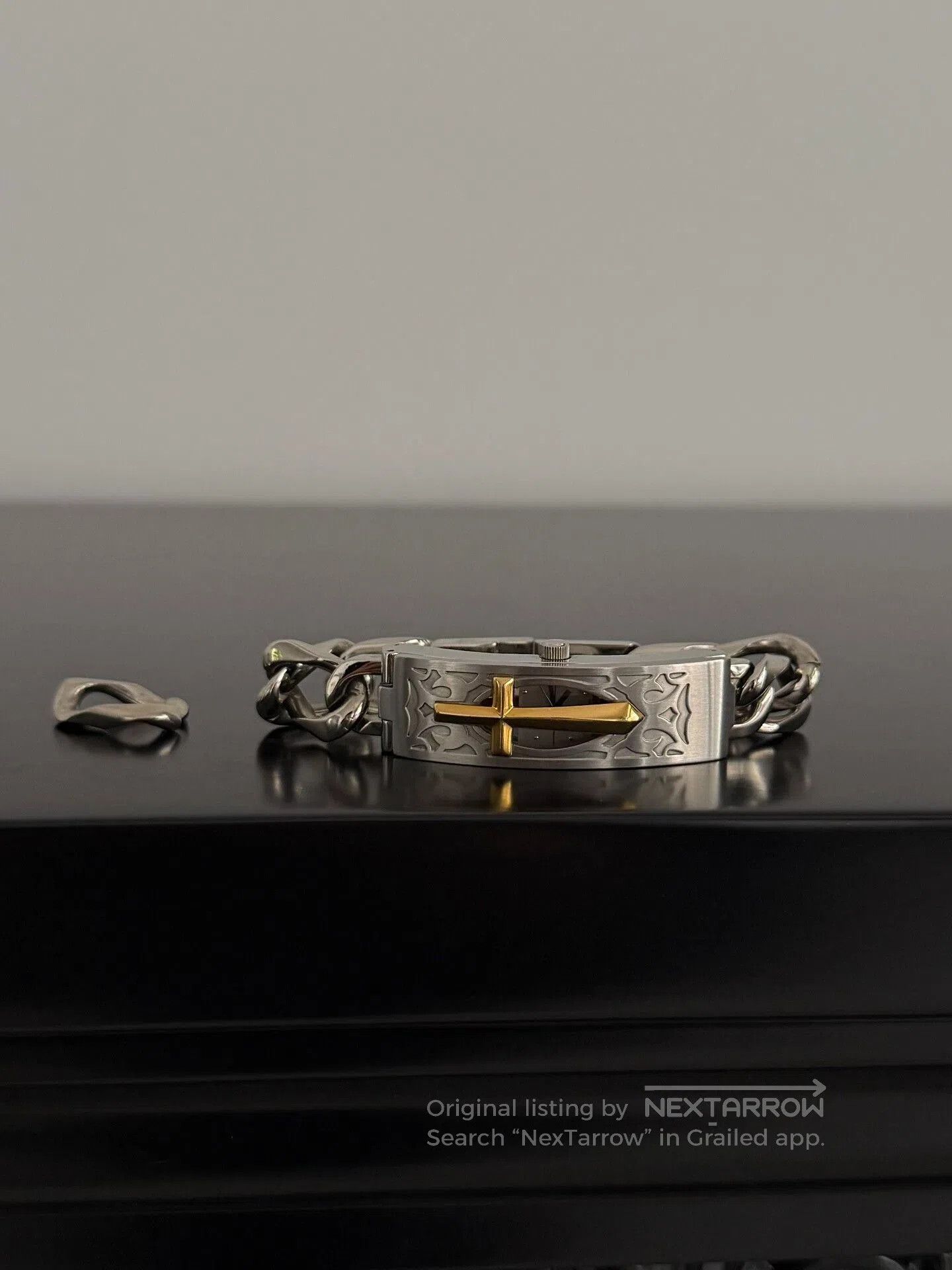 Jean Paul Gaultier Jean Paul Gaultier Religious Cross Bracelet. Size ONE SIZE - 4 Thumbnail