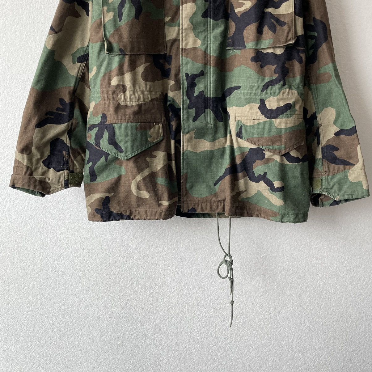 Vintage Vintage US Military Woodland Camouflage M65 Field Jacket Size US M / EU 48-50 / 2 - 3 Thumbnail