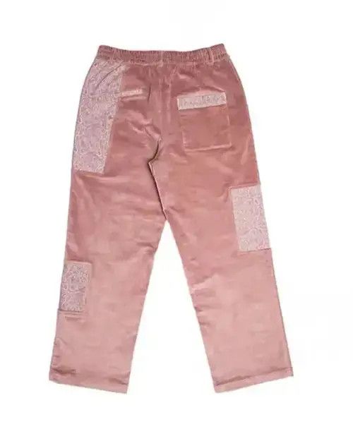 Japanese Brand 20AW Indigo Union Japan Pink Corduroy Bandana Paisley Pants Size US 32 / EU 48 - 3 Thumbnail
