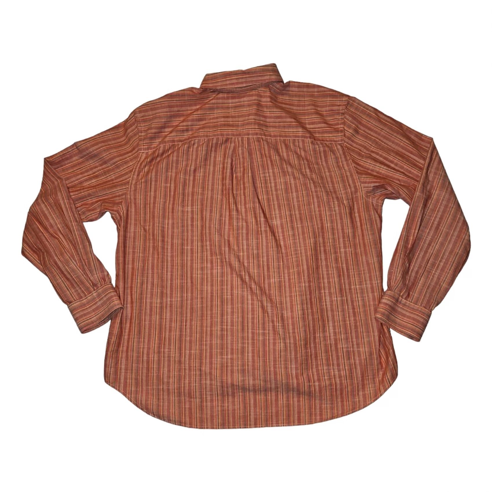 Eddie Bauer Eddie Bauer Button-Up Shirt Men XL Multicolor Striped Lightweight Cotton 90s Outdoor Button Collar Long Sleeve Regular Size US XL / EU 56 / 4 - 6 Thumbnail