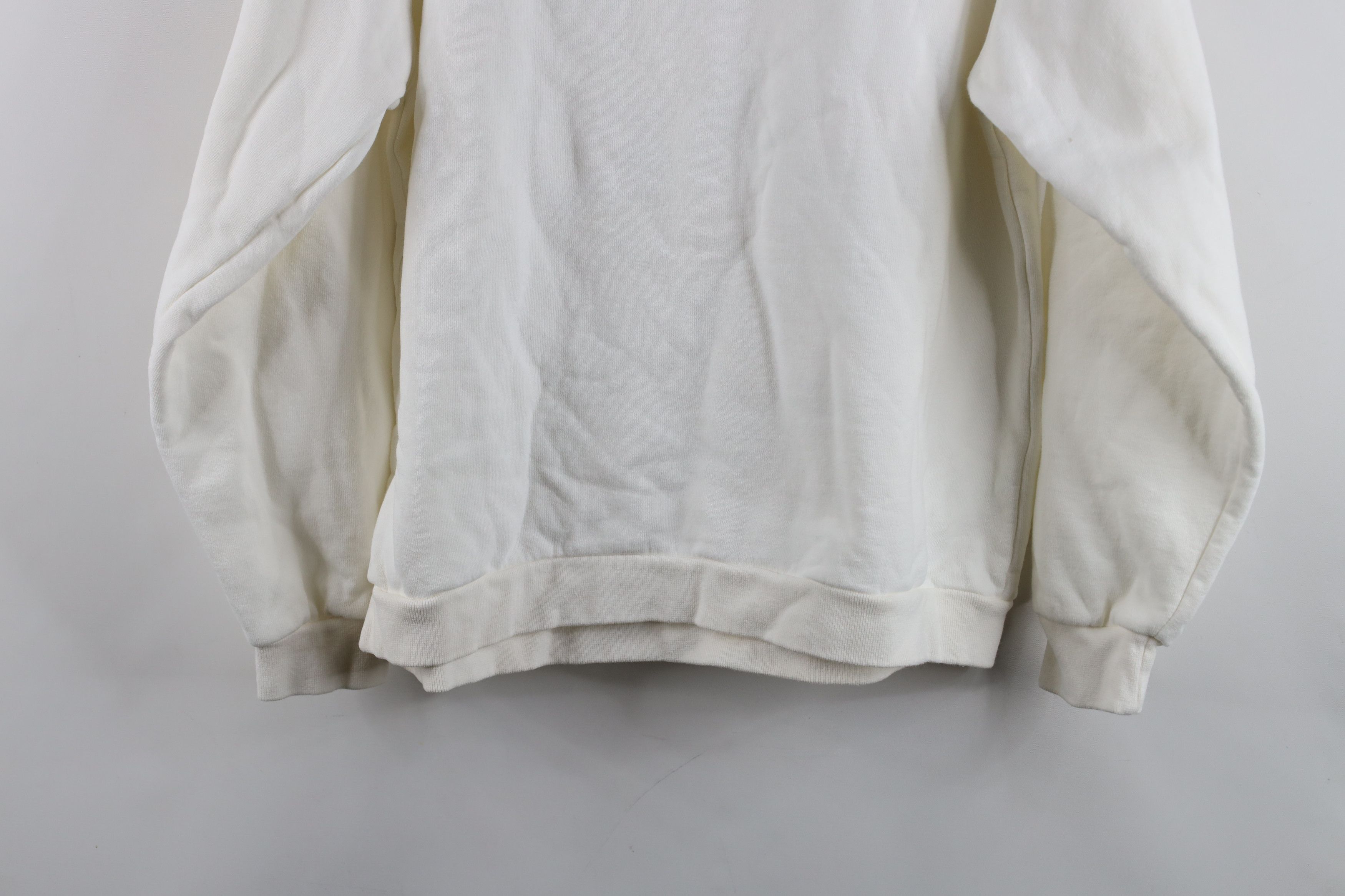 Champion Vintage 90s Champion Spell Out Crewneck Sweatshirt White USA Size US M / EU 48-50 / 2 - 11 Thumbnail