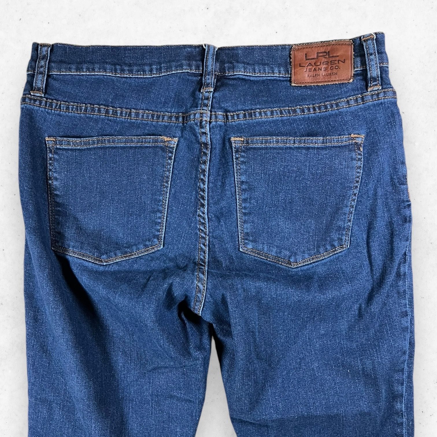 Lauren Ralph Lauren Lauren Jeans Co Petite Women's 12P Modern Straight Cropped Size 34" / US 12 / IT 48 - 5 Thumbnail