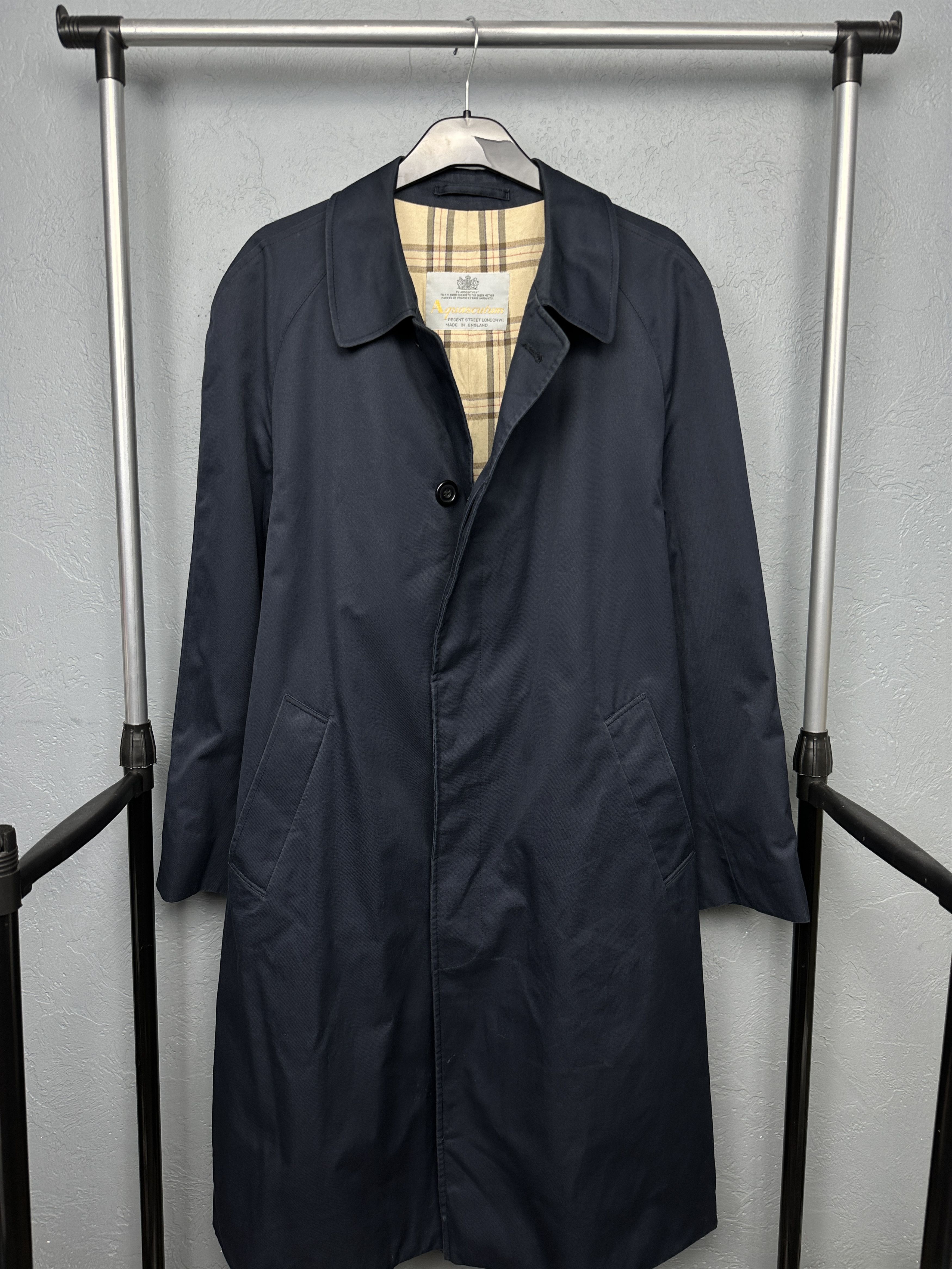 Aquascutum Aquascutum Vintage Mens Trench Coat Size US M / EU 48-50 / 2 - 1 Thumbnail