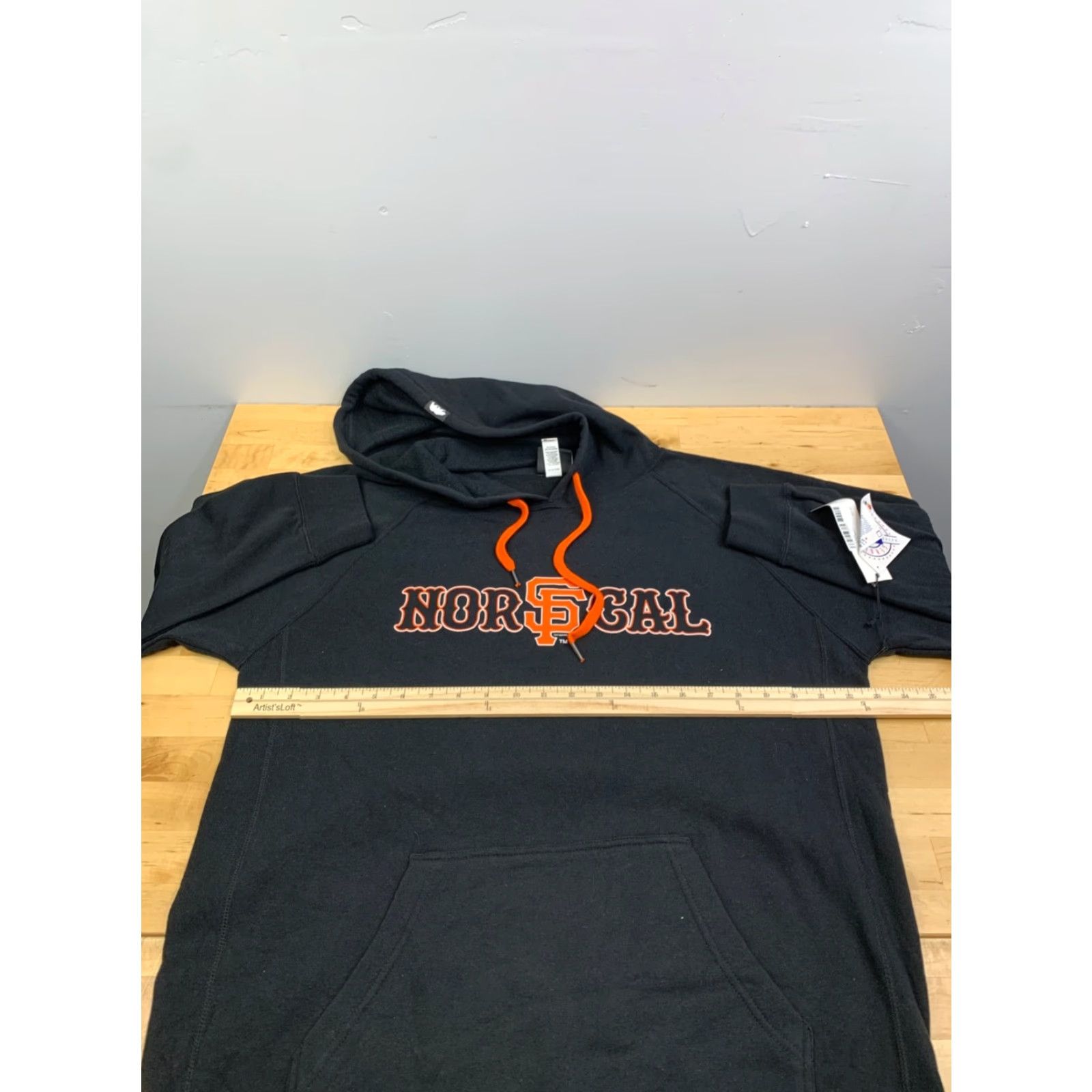 MLB Nor Cal Giants Hoodie Mens XL Black Pullover Shirt Size US XL / EU 56 / 4 - 5 Thumbnail