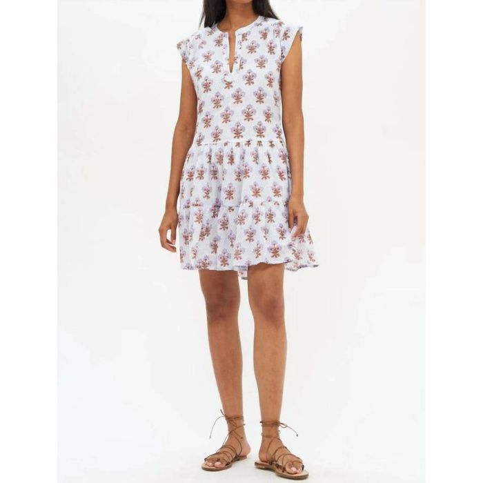 Oliphant Roll Sleeve Dress In Atherton Lavender Grailed 