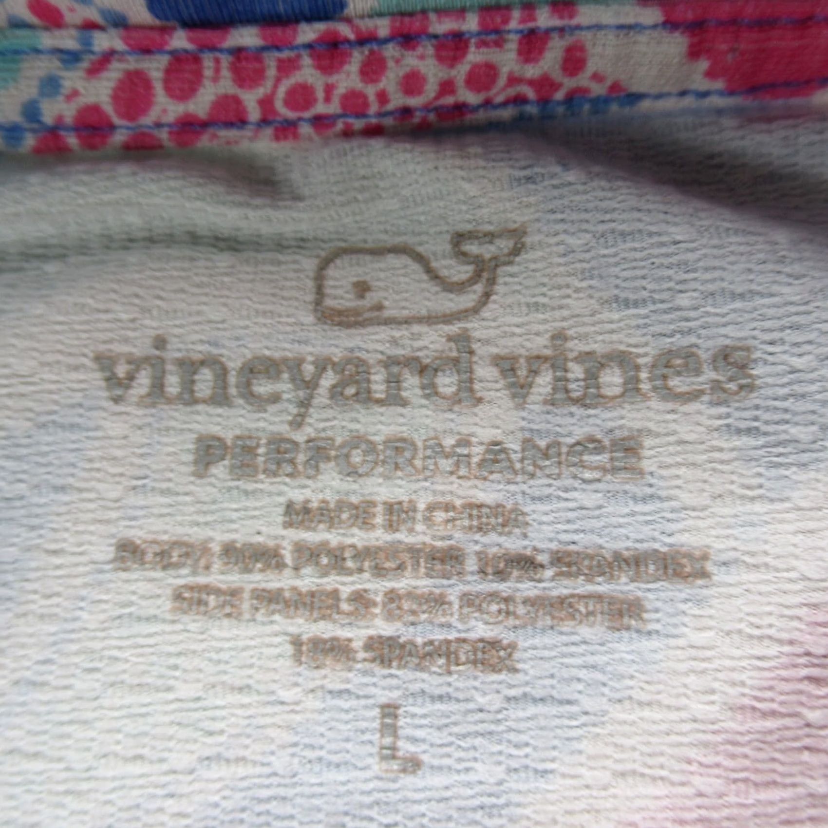Vineyard Vines Vineyard Vines Performance Jacket Womens L Blue 1/2 Zip Pullover Athleisure, Classic, Fleece, Breathable, Regular Fit, Polyester Jacket Size L / US 10 / IT 46 - 3 Thumbnail