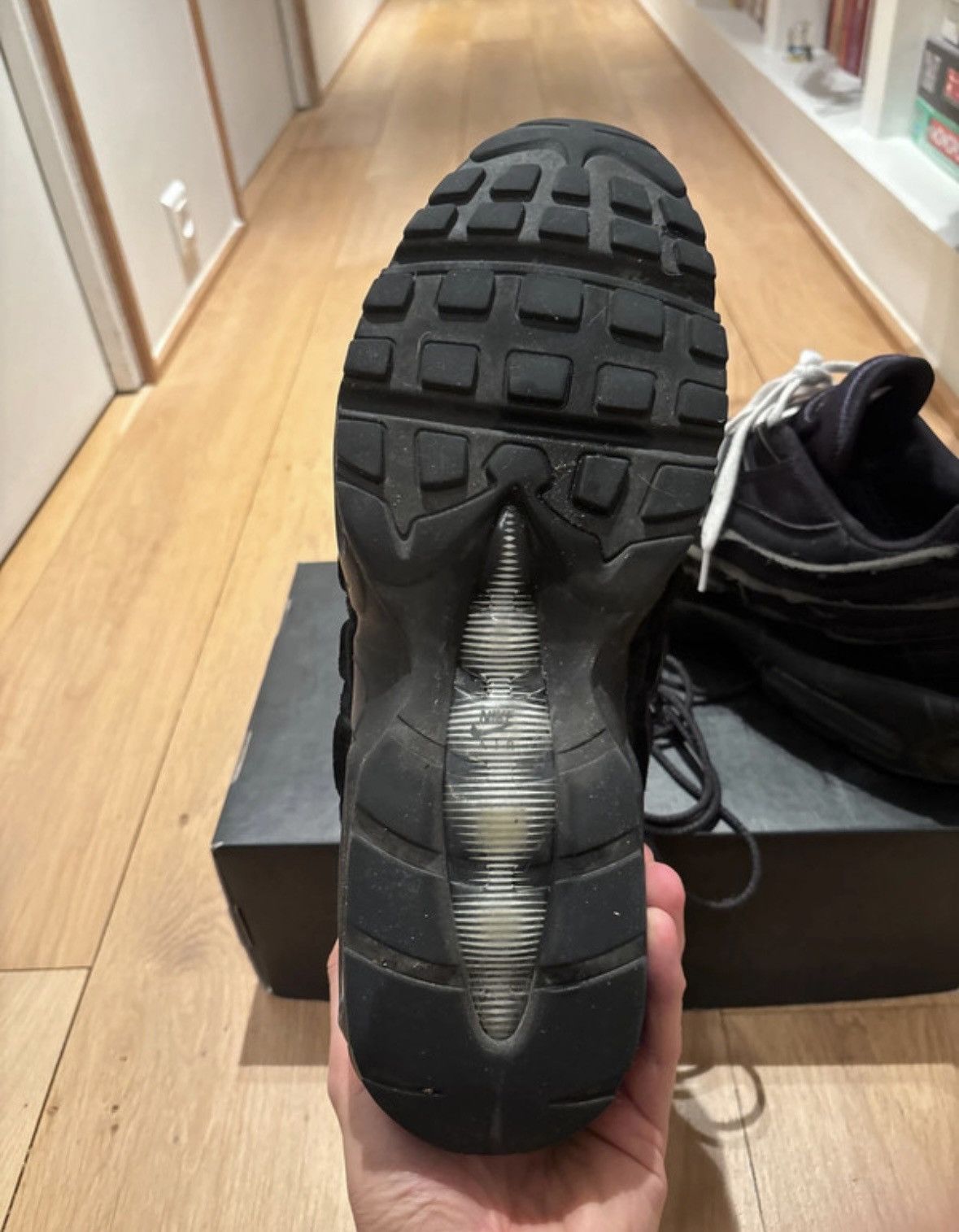 Comme des Garcons × Nike Nike x CDG 95 Black Size US 14 / EU 47 - 4 Thumbnail
