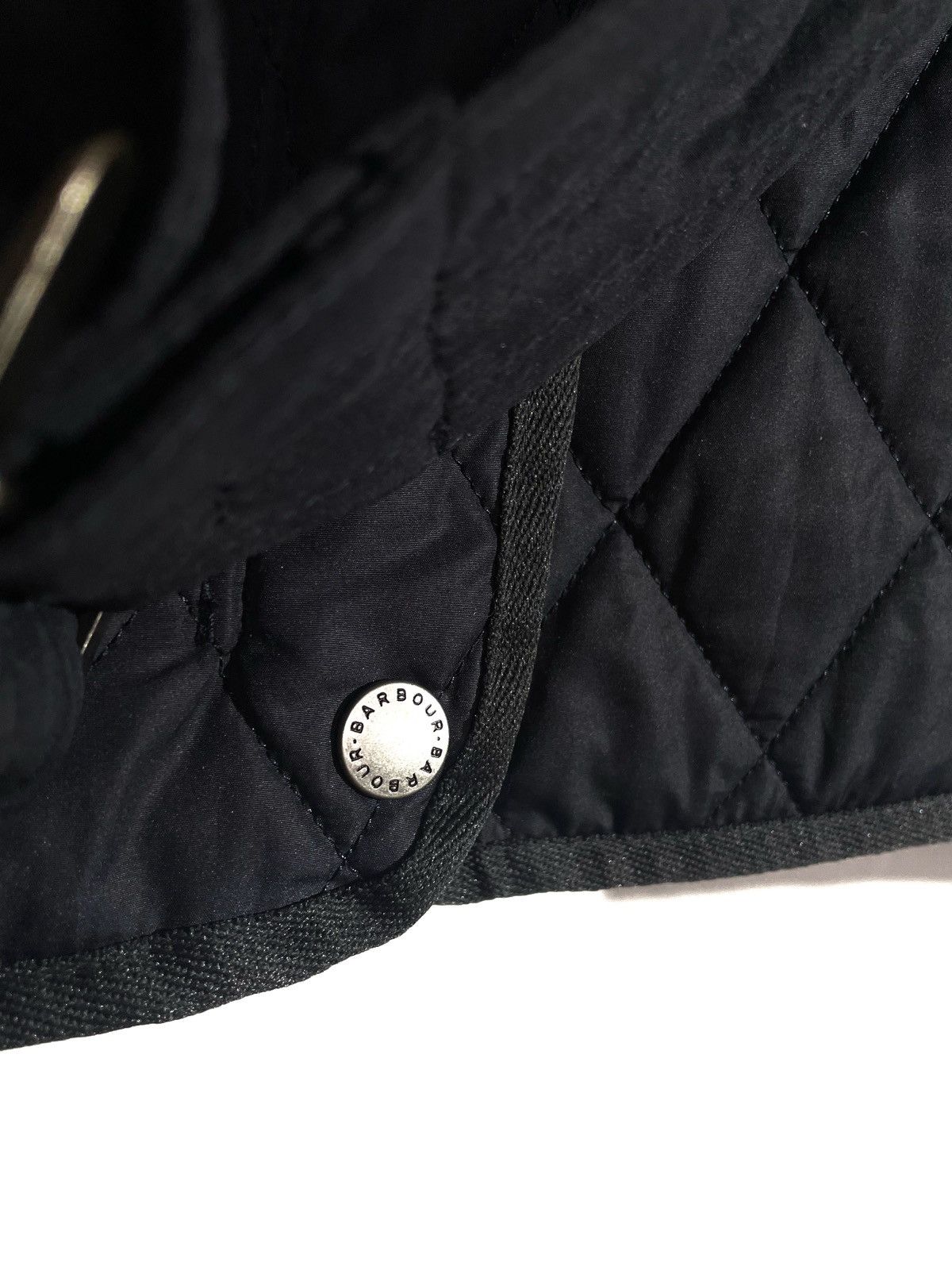 Barbour Barbour Women Spring Matlock Blue Belt Quilted Jacket Size L Size L / US 10 / IT 46 - 4 Thumbnail